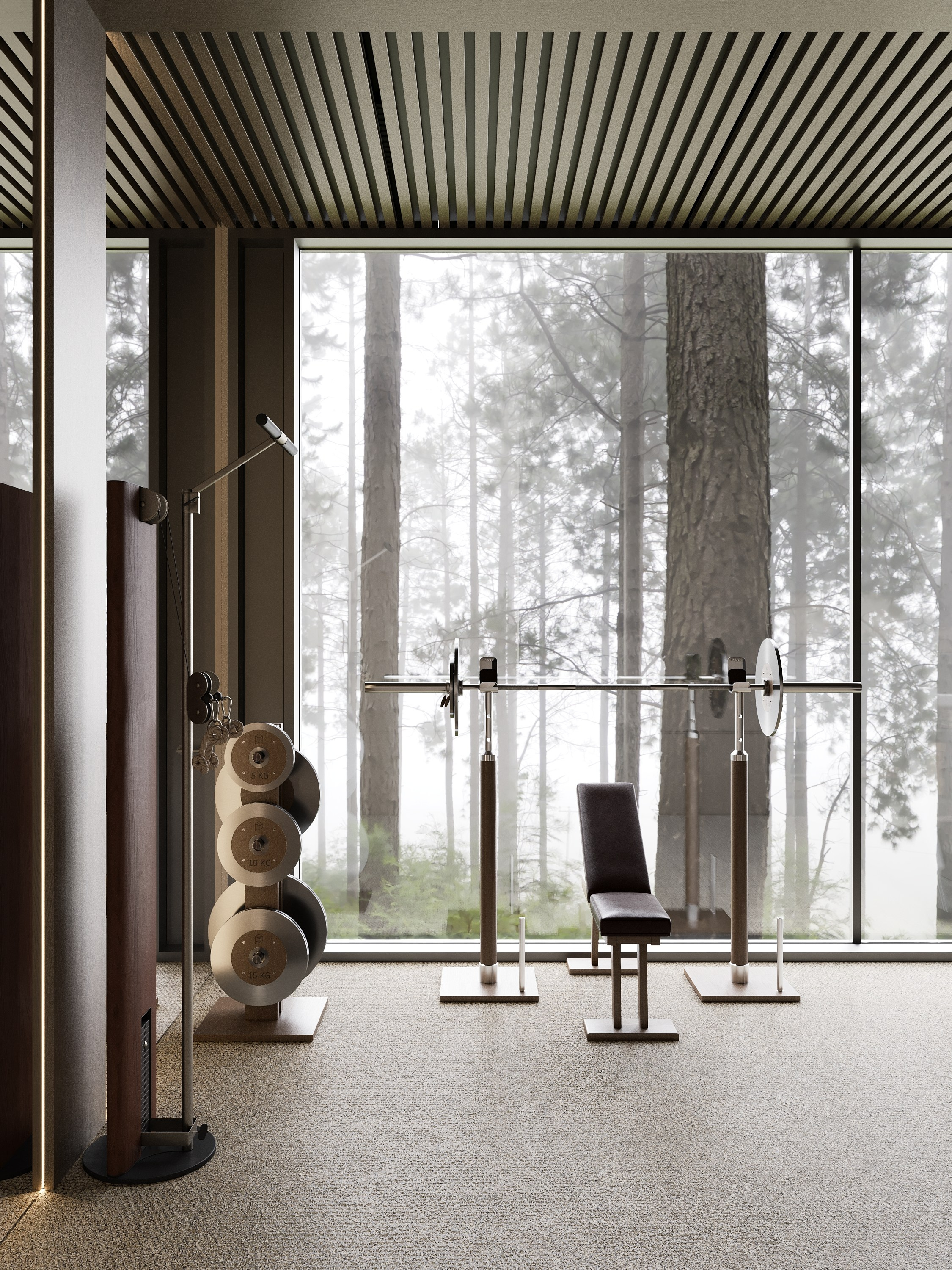 VILLA MADISON /1250 sq m /25'. Интерьерное ателье numéro а