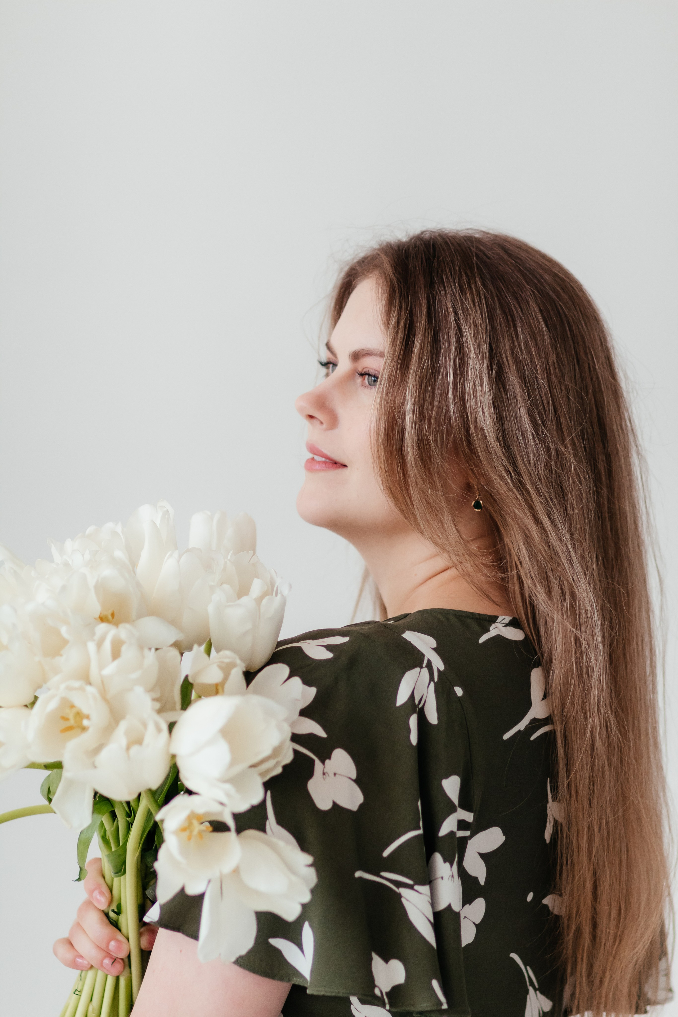 Съёмка с цветами. Семейный фотограф в Минске Приболовец Светлана