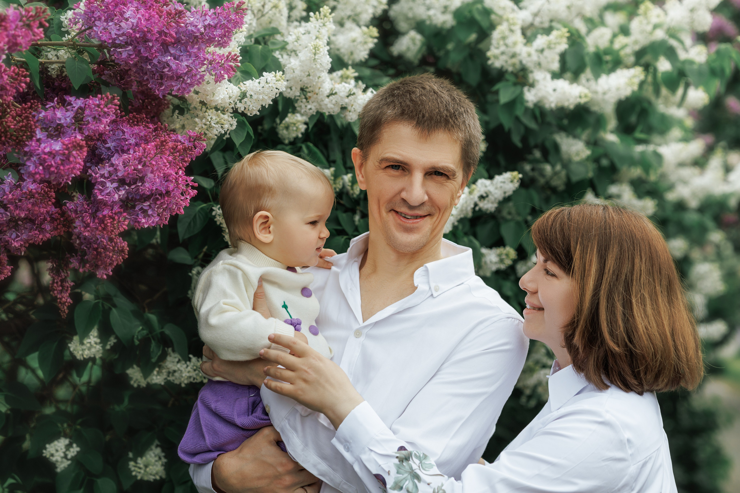 В Сиреневом саду. Фотограф в Москве Мухина Ирина