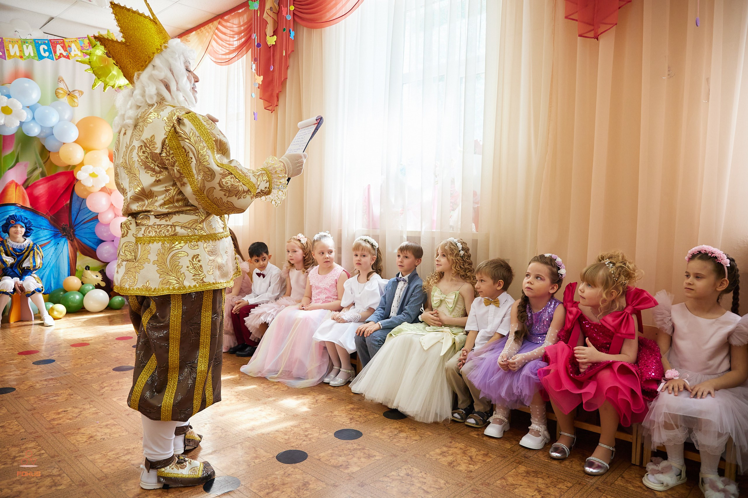 Выпускной детский сад. Спортивный фотограф Некрасов Денис