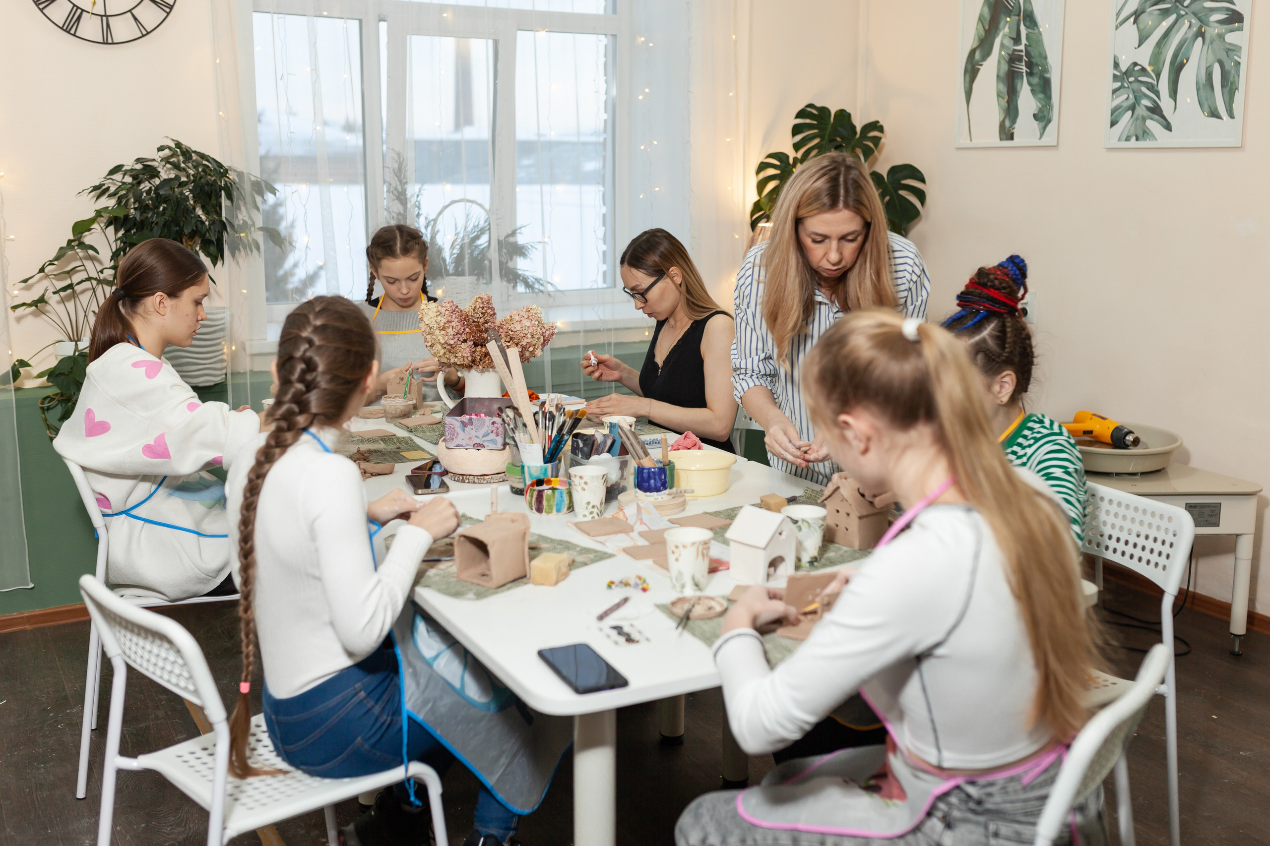 Гончарная мастерская «Живая глина». Семейный и женский фотограф, стильный репортаж в г. Новосибирск