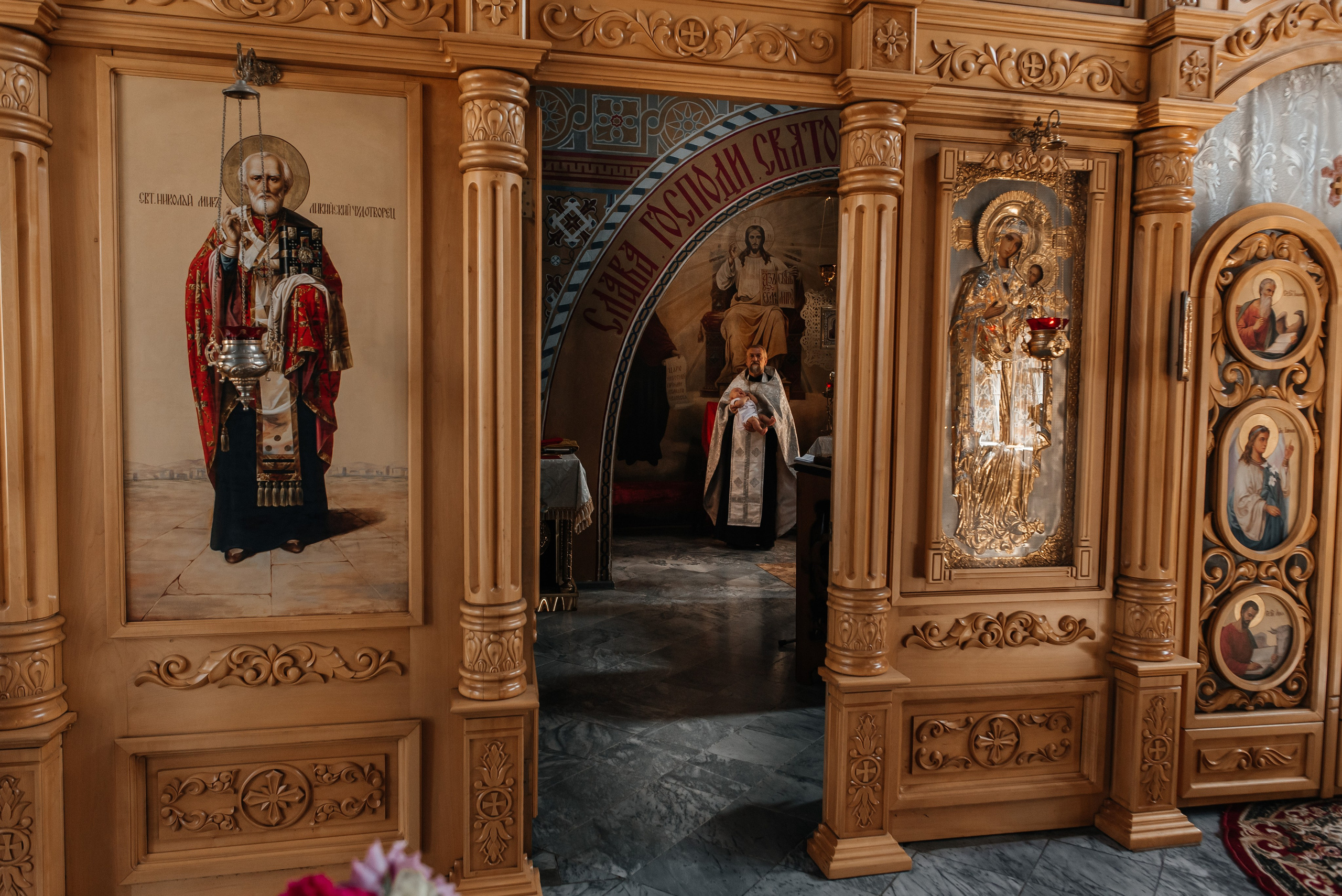 Крещение Артемия. Детский и семейный фотограф выпускной альбом Приморско-Ахтарск