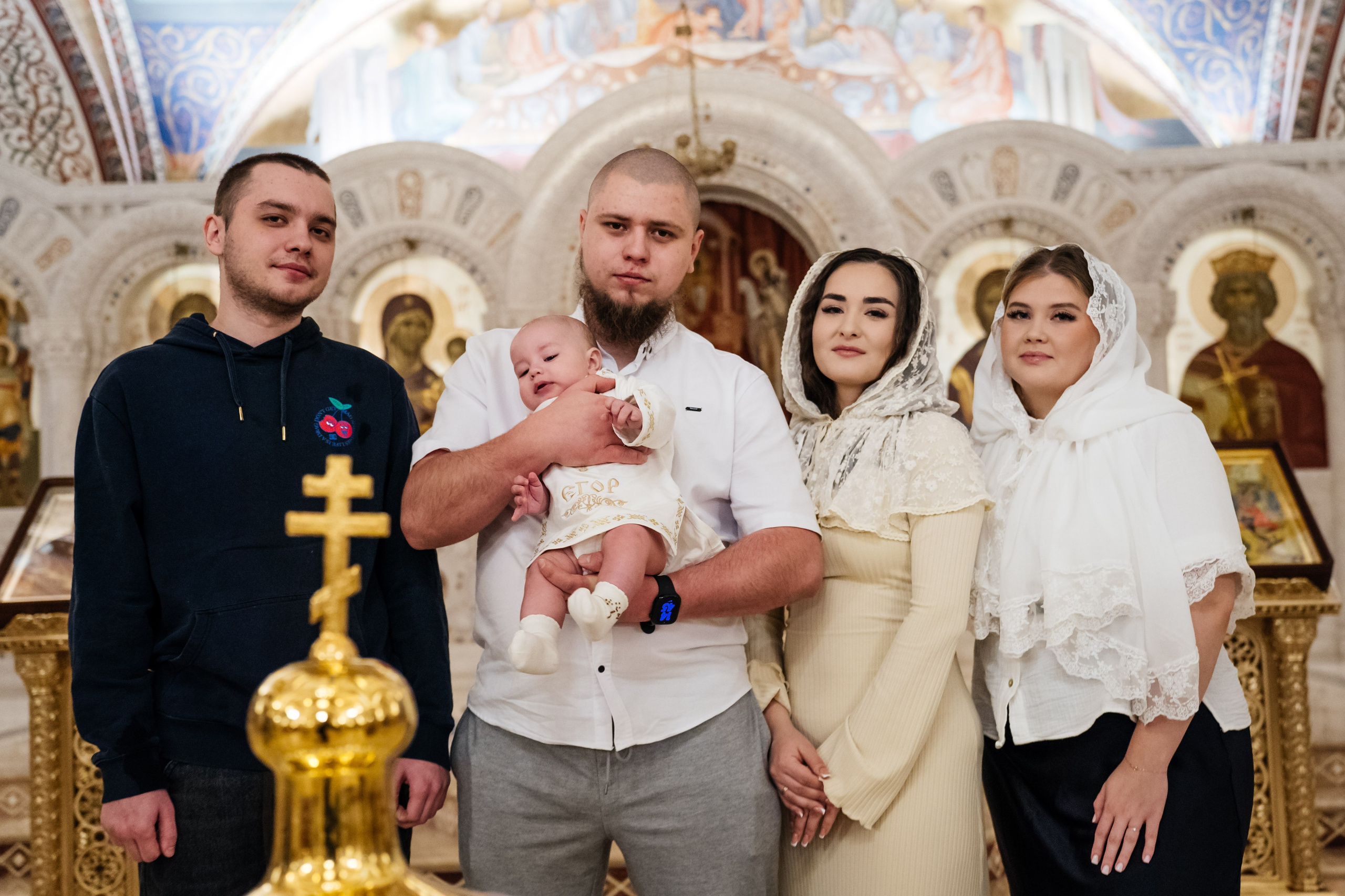 Крещение. Видеограф и Фотограф в Челябинске Ксения и Владимир Рюмины