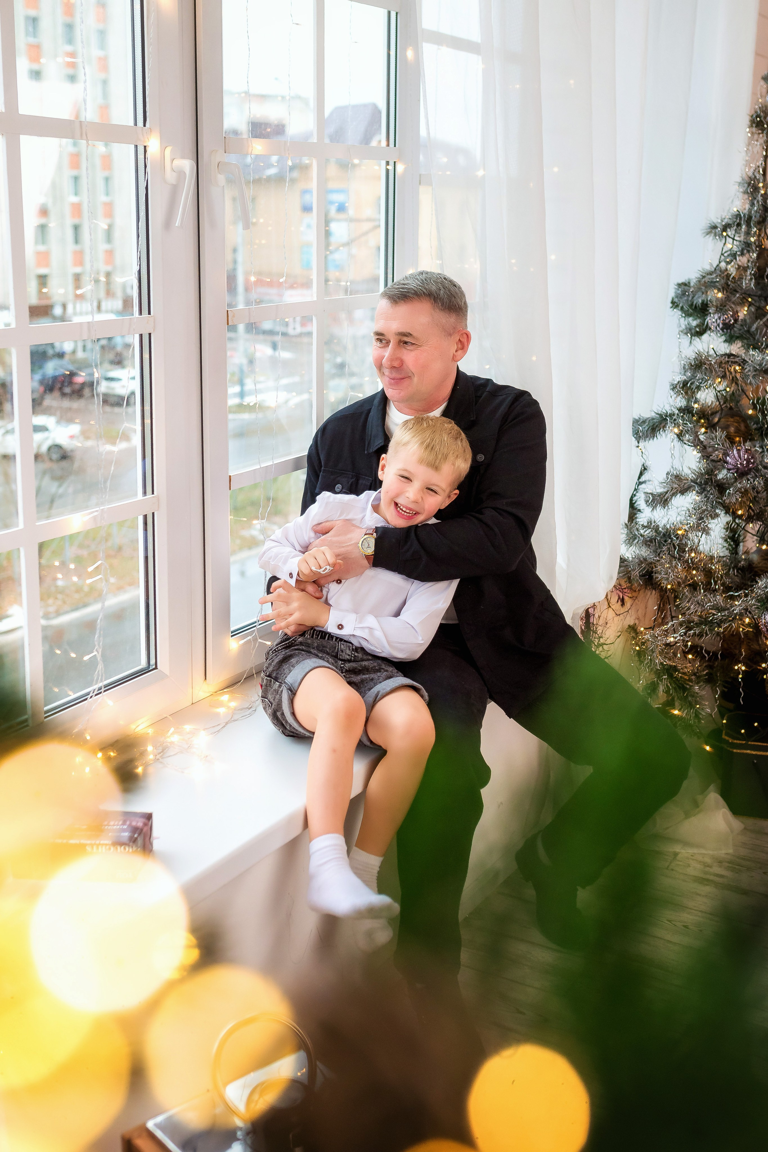 Бабушка и дедушка с внуками. Женский фотограф Крещение Венчание Москва Брянск