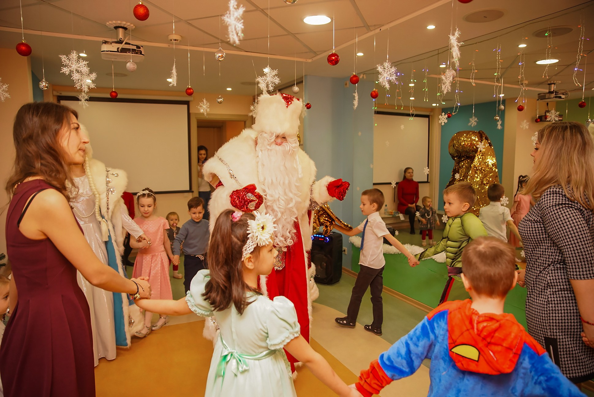 Новый год в частном детском садике. Семейный и детский фотограф в Нижнем Новгороде