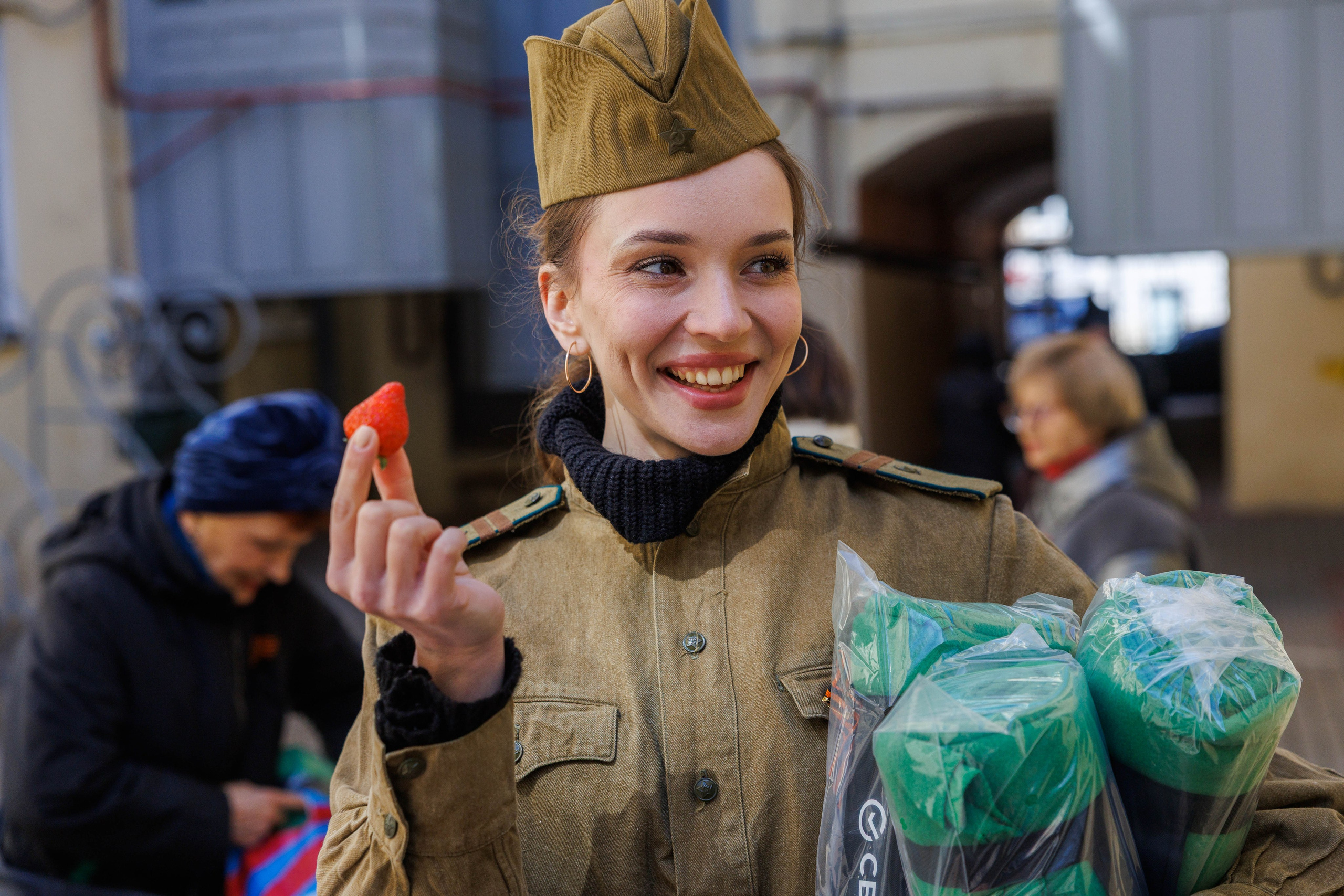 Празднование 9 МАЯ в одном Питерском дворе