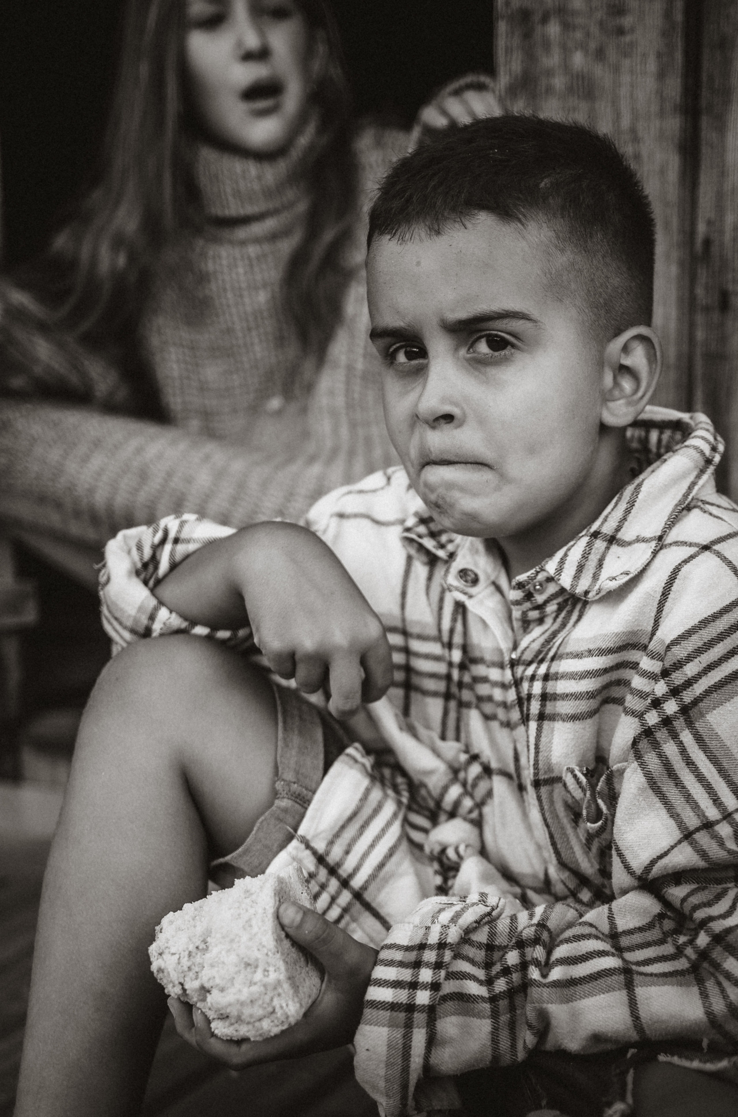 Батон хлеба на двоих. Семейный фотограф в Калининграде Елена Глазунова