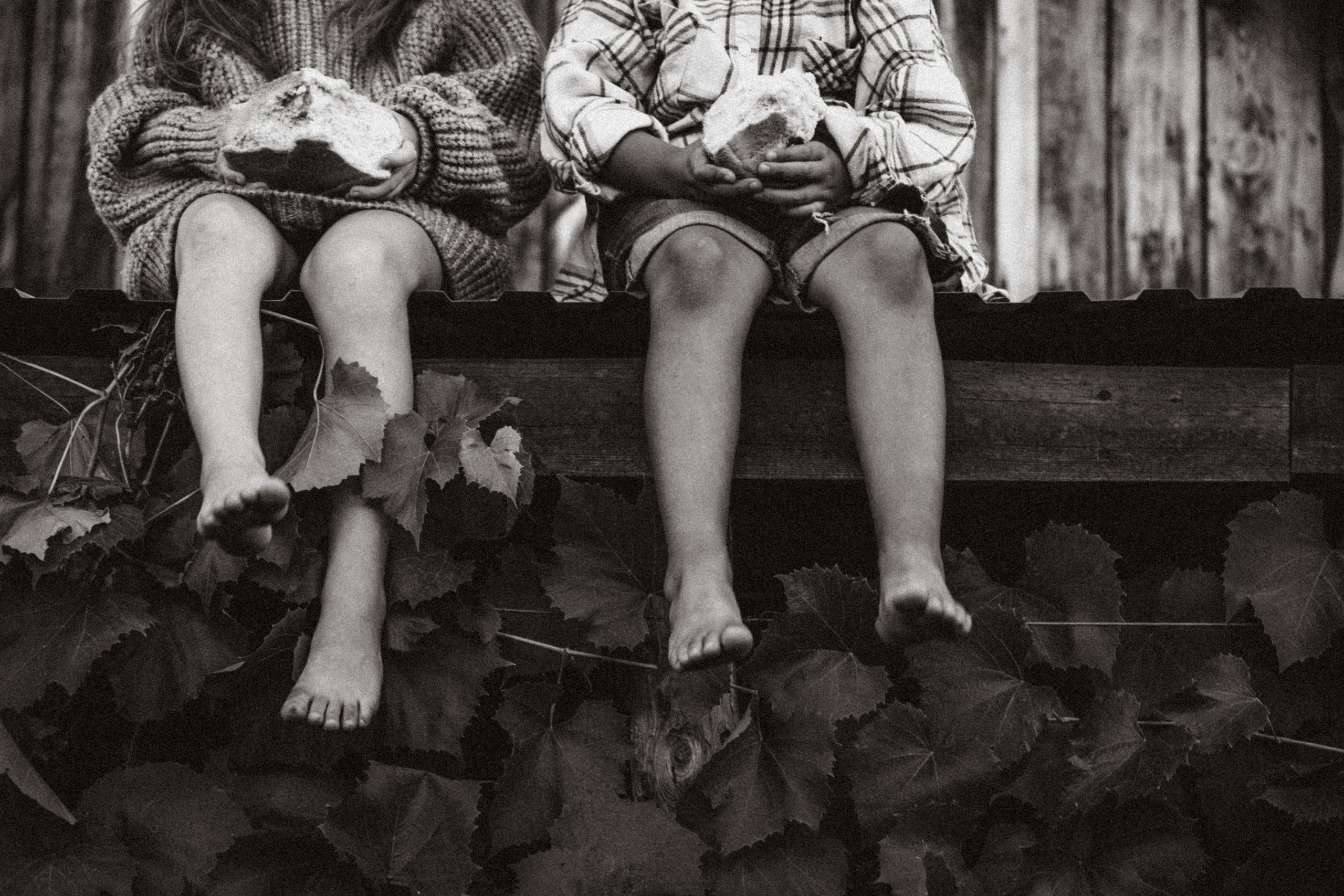 Батон хлеба на двоих. Семейный фотограф в Калининграде Елена Глазунова