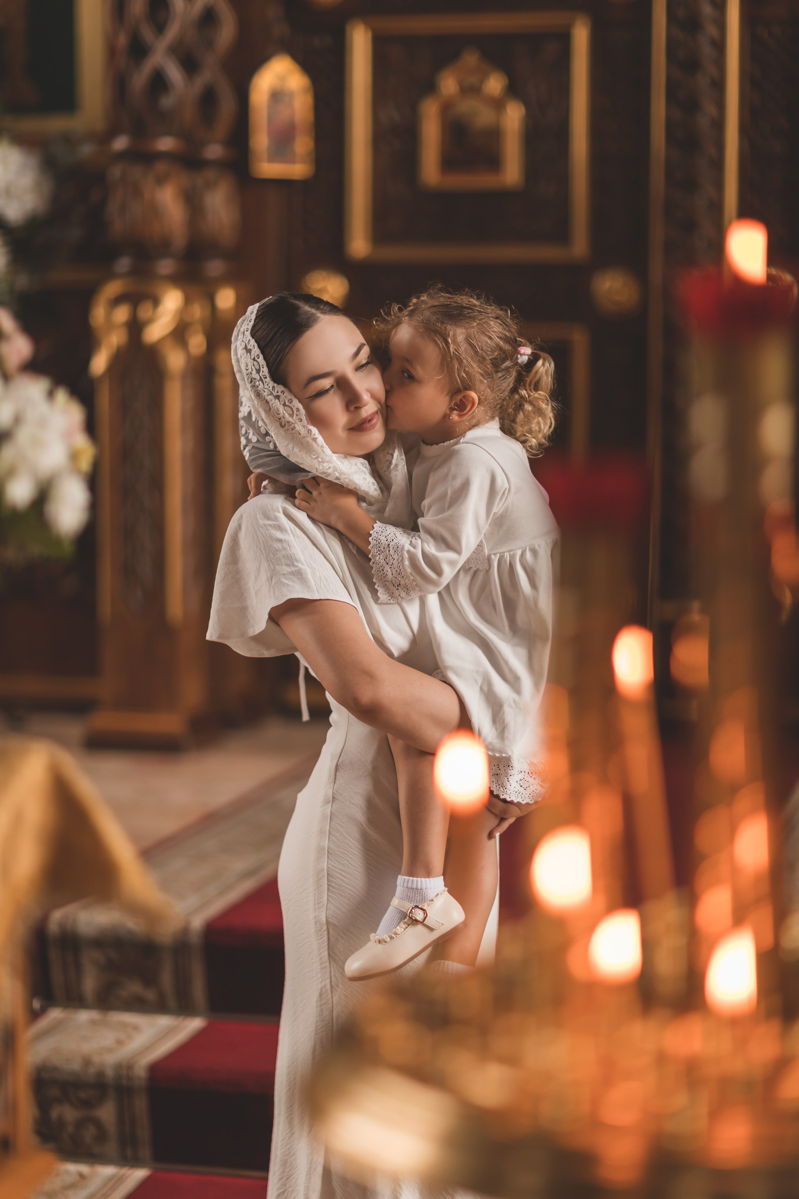 Крещение. Семейный и детский фотограф Краснодар Валерия Власенко