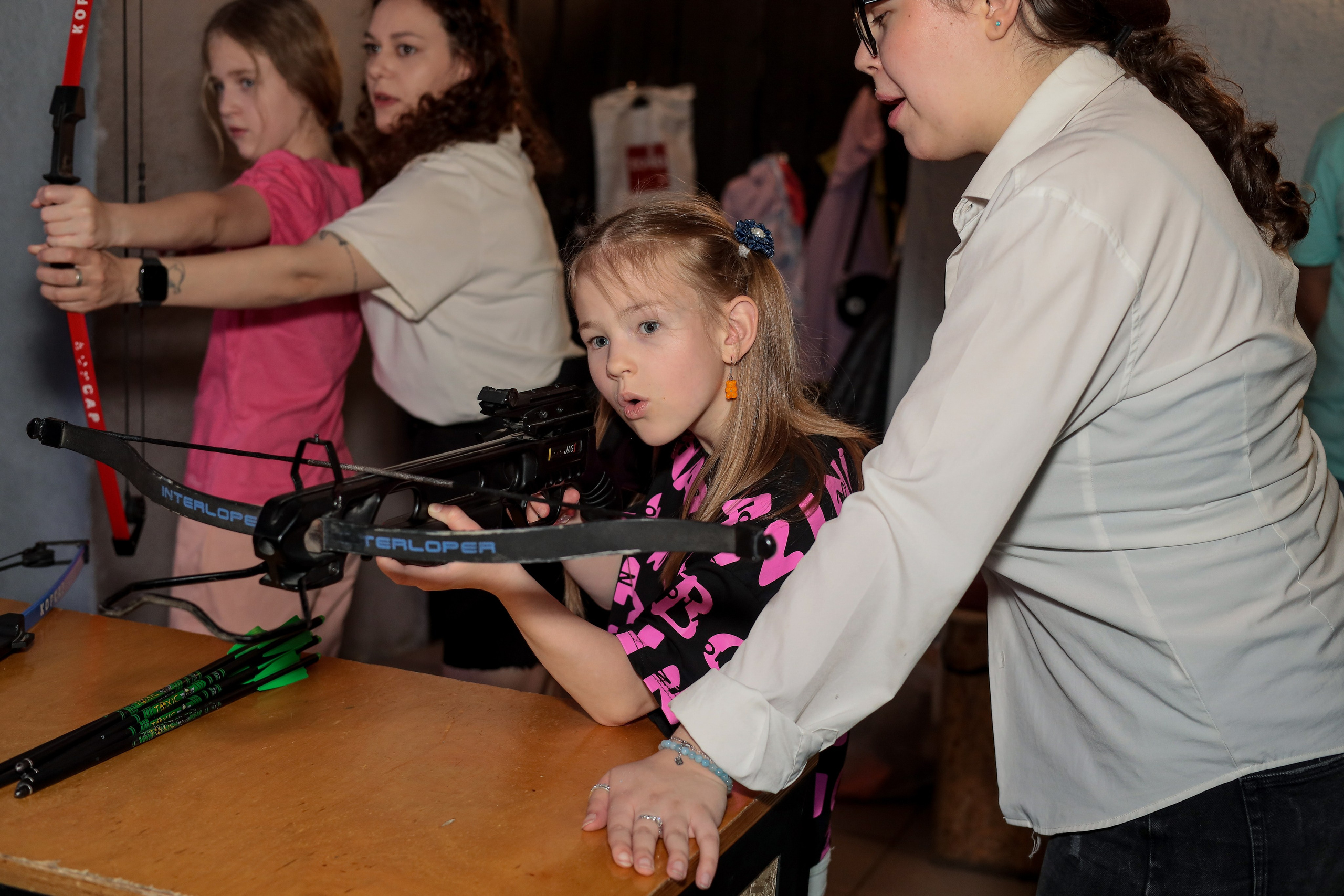 День рождение в стрелковом клубе. Фотограф Надршина Лилия