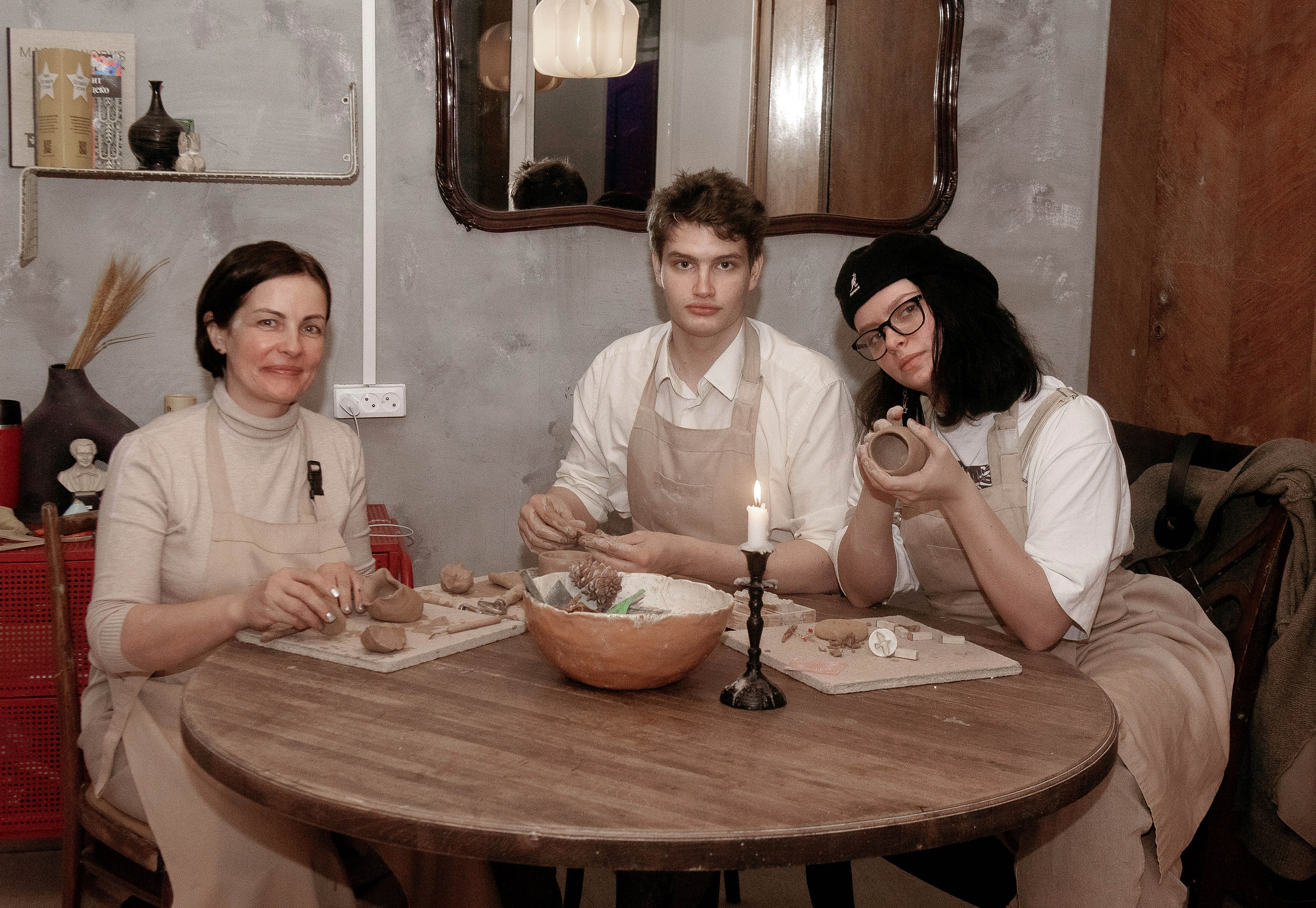 Ирина, Рина и Иван. Стильный портретный и семейный фотограф в Москве Ника Артуньянц