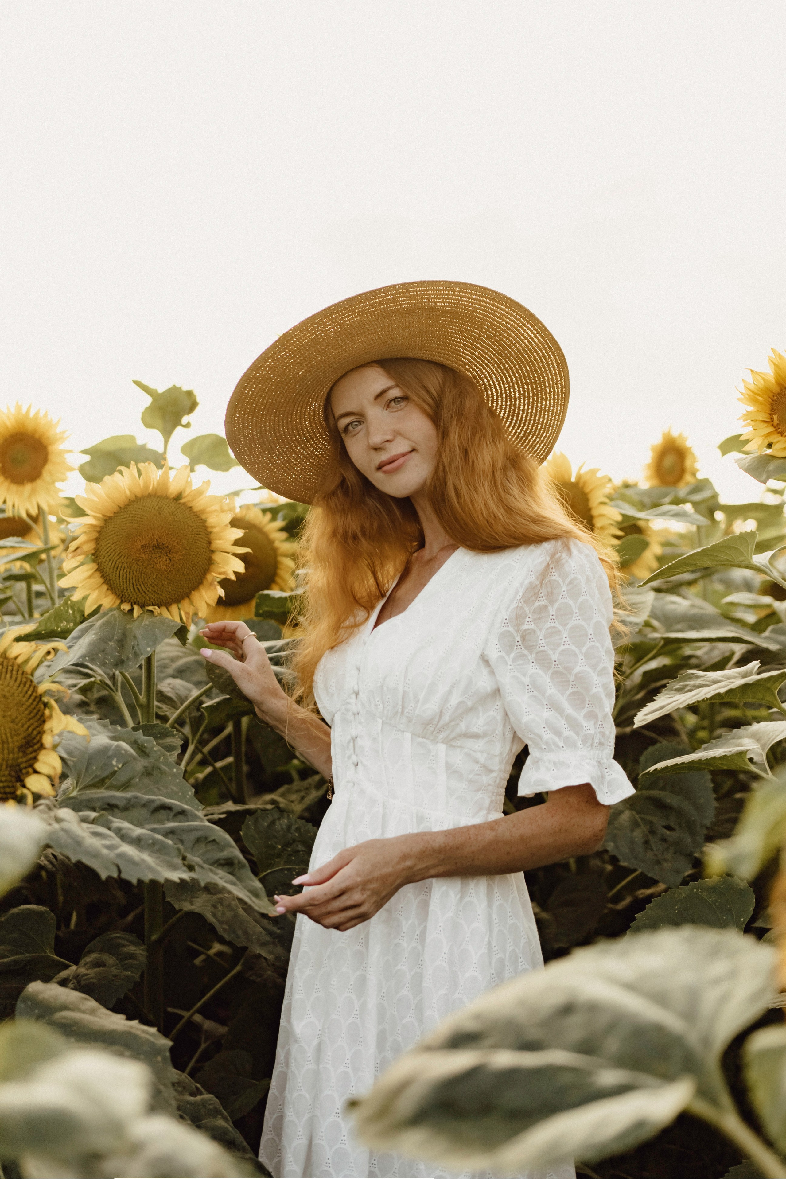 Елена в подсолнухах. Фотограф в Кирове и Кирово-Чепецке Валерия Шиляева