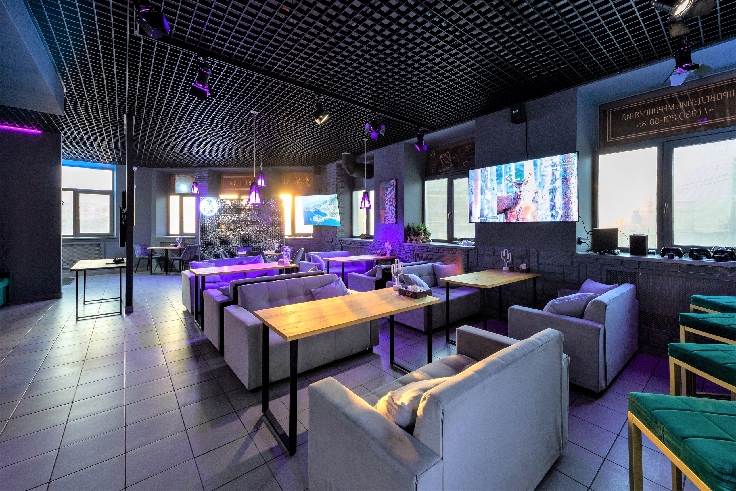 интерьерное фото Лаунж-бара