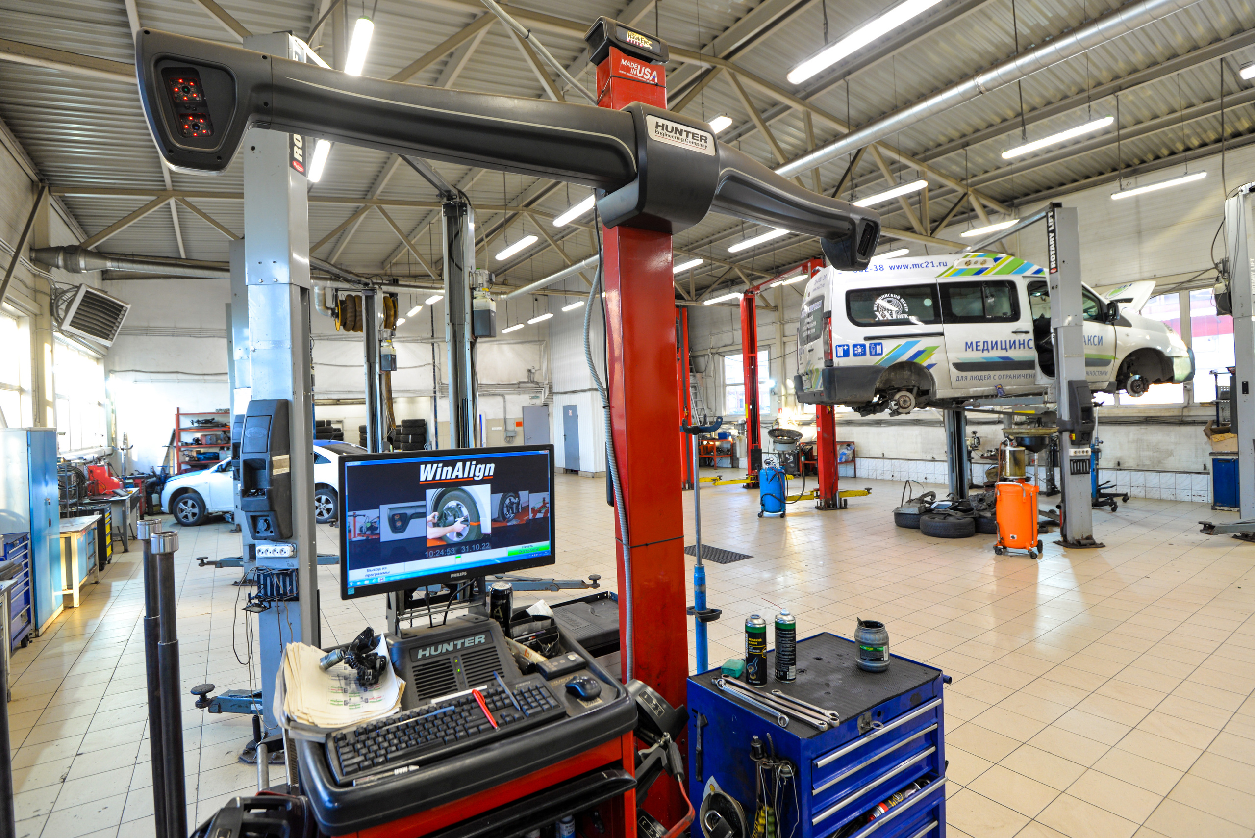 Автосервисы. Интерьерный фотограф Александр Плотников