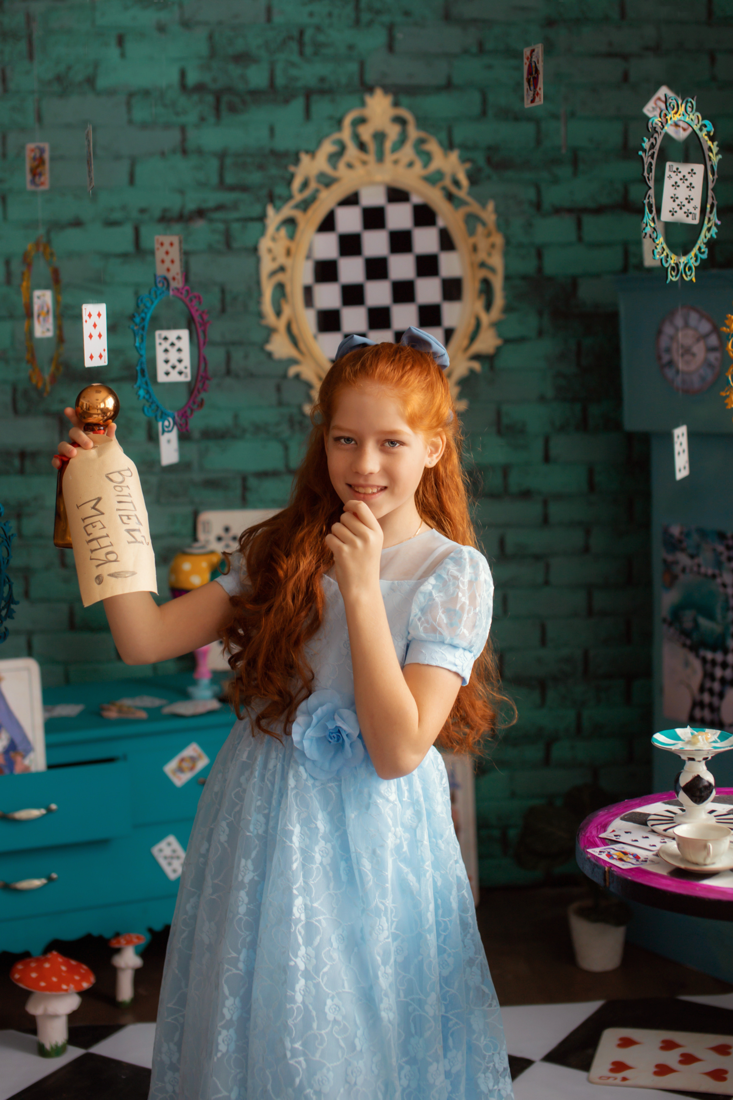 Алиса в стране чудес. Семейный и детский фотограф во Владимире Марина Тиманова