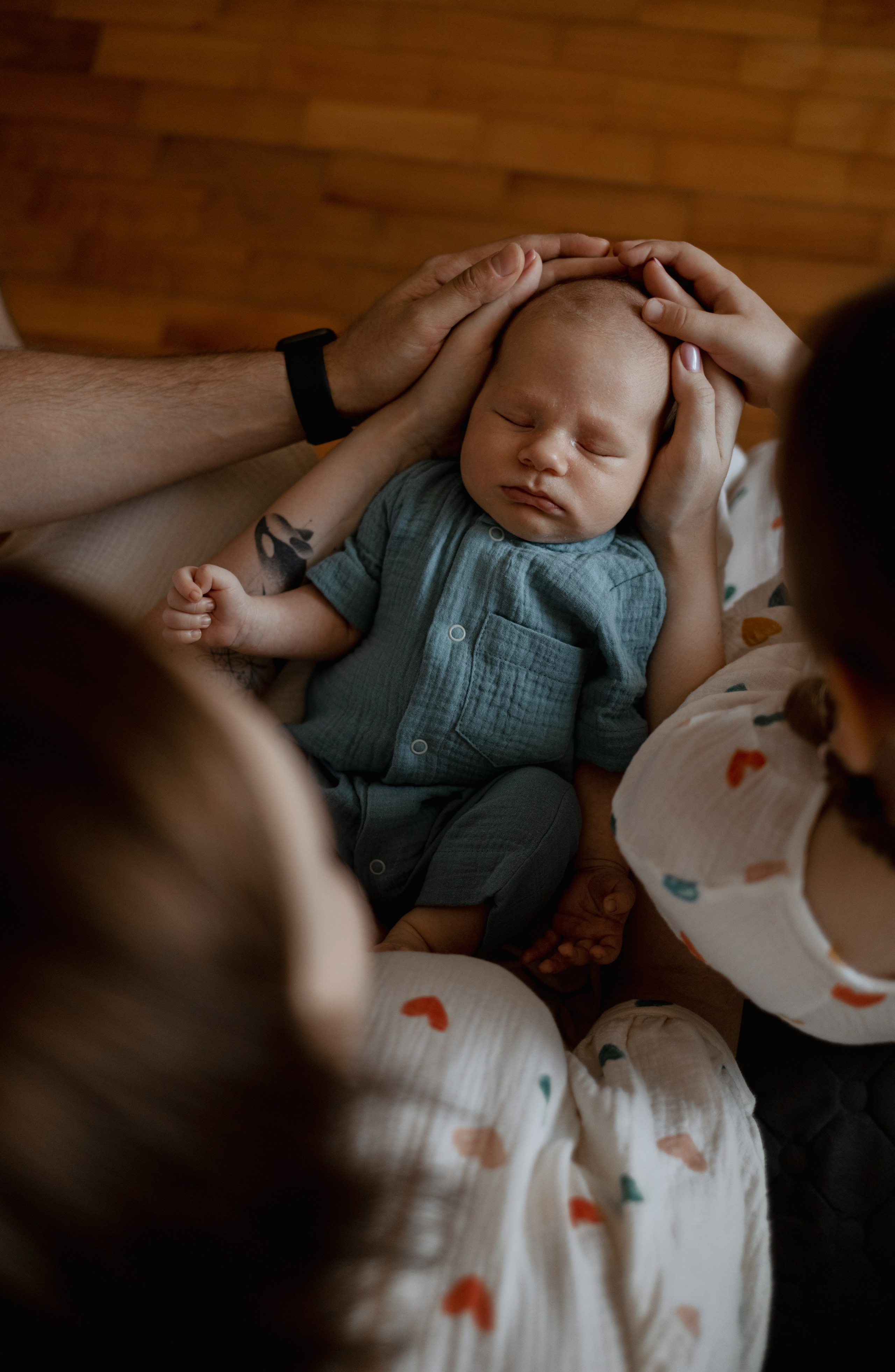 Новорожденные. Фотограф Москва