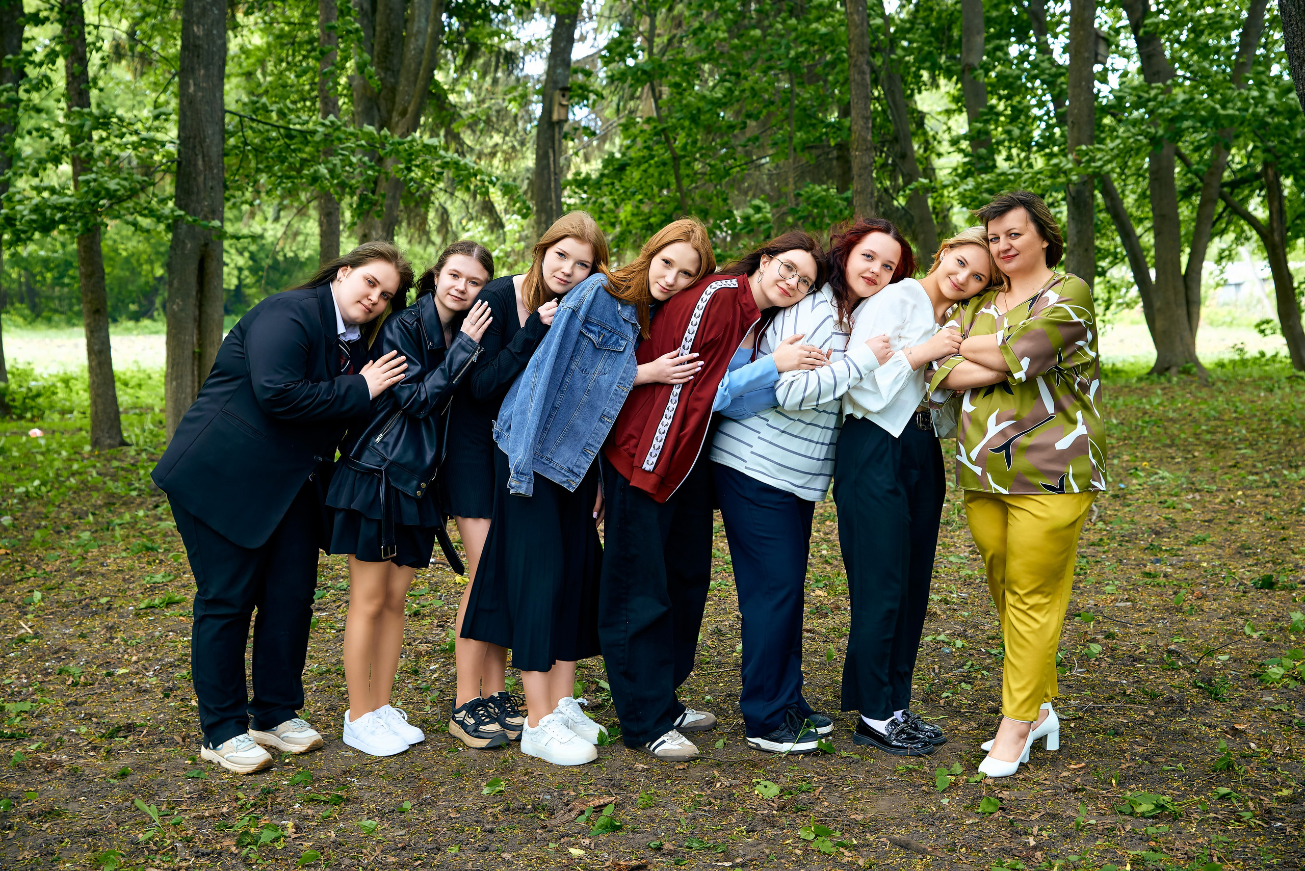 9Б класс Глазуновская СОШ выпуск 2025. Фотограф в Орле Павел Черкасов