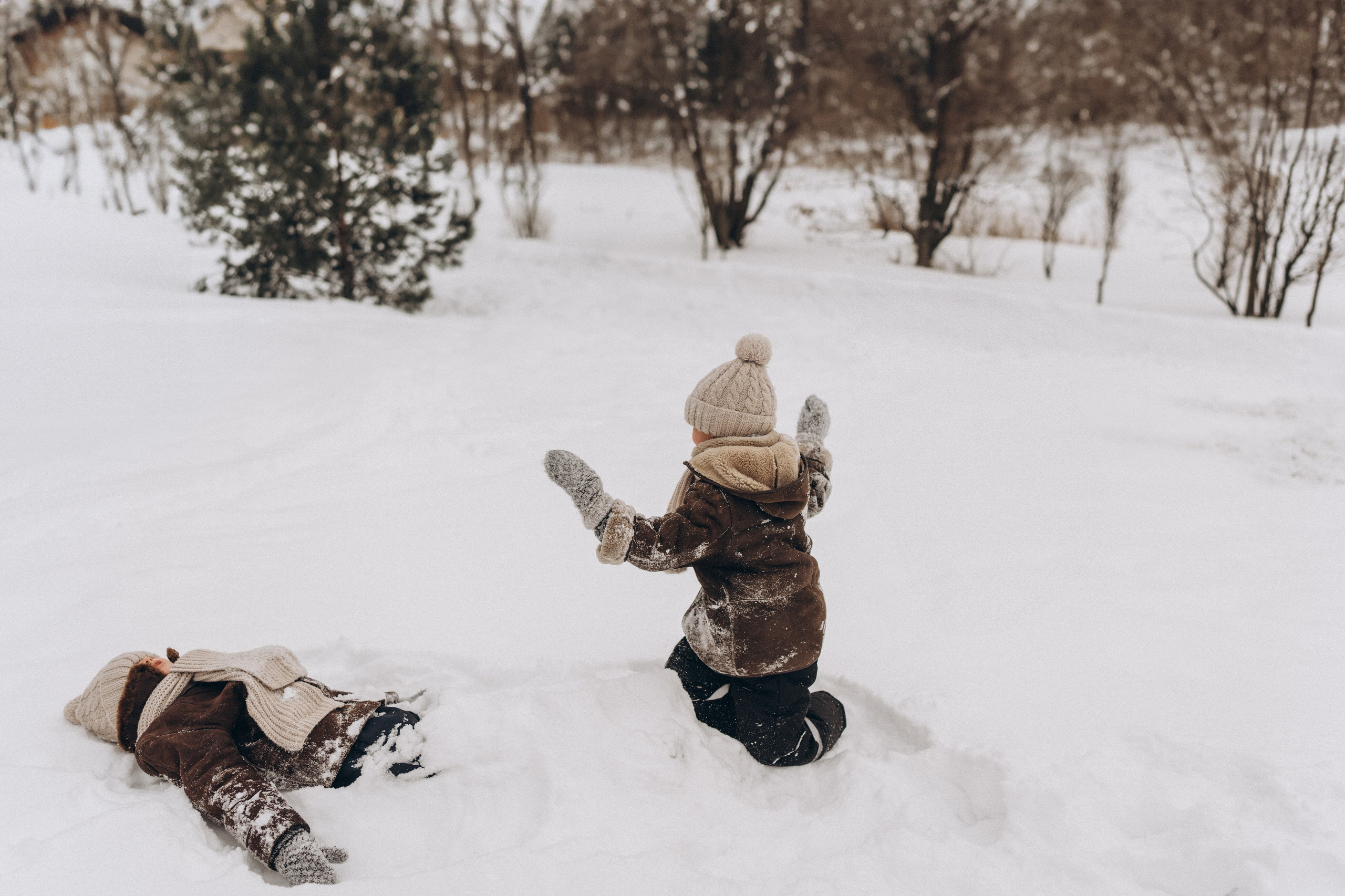 Зимняя семейная фотосессия. Детский, семейный и ньюборн фотограф в Москве Юлия Шуарт