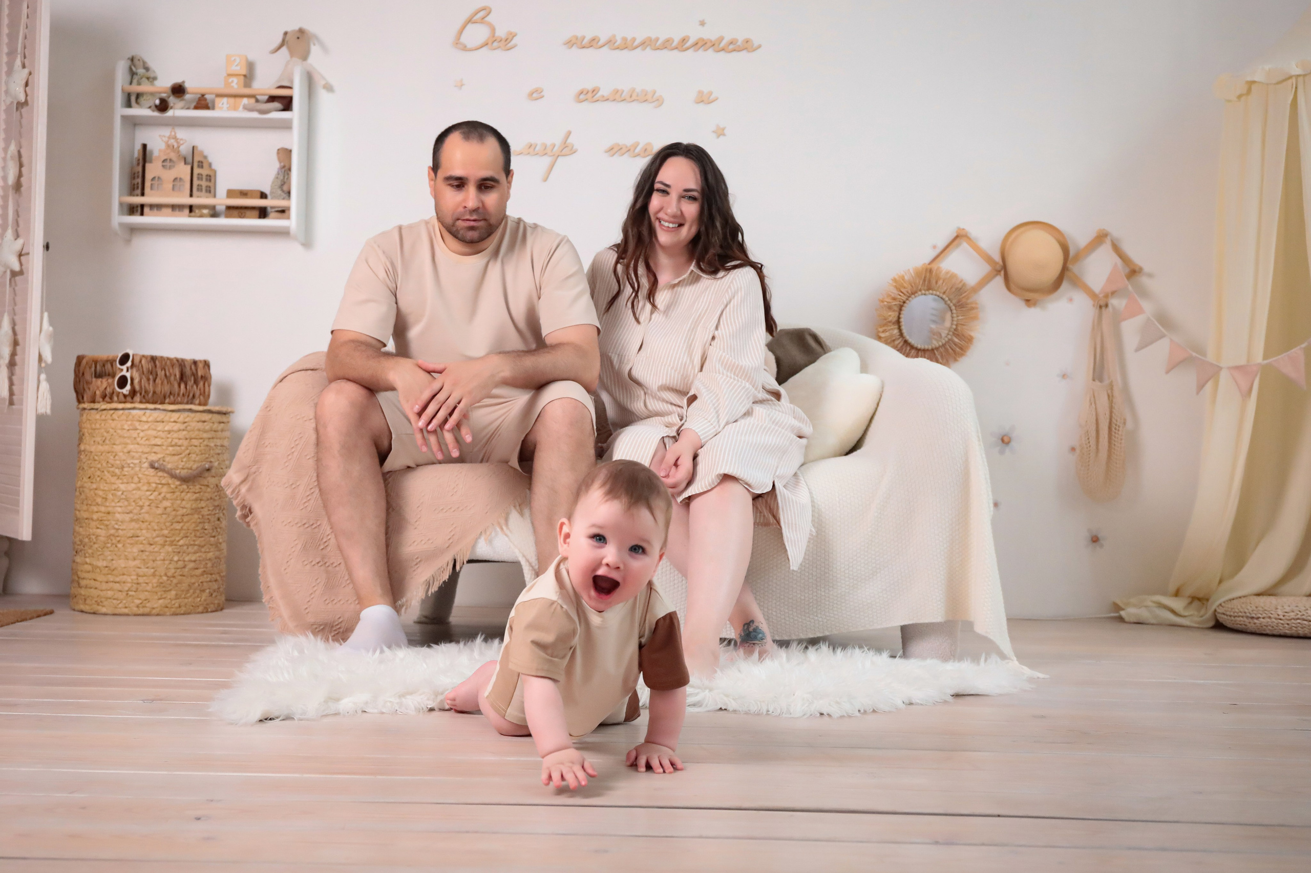 1 годик Шамиля. Фотограф г. Хабаровск. Семейные и индивидуальные съёмки