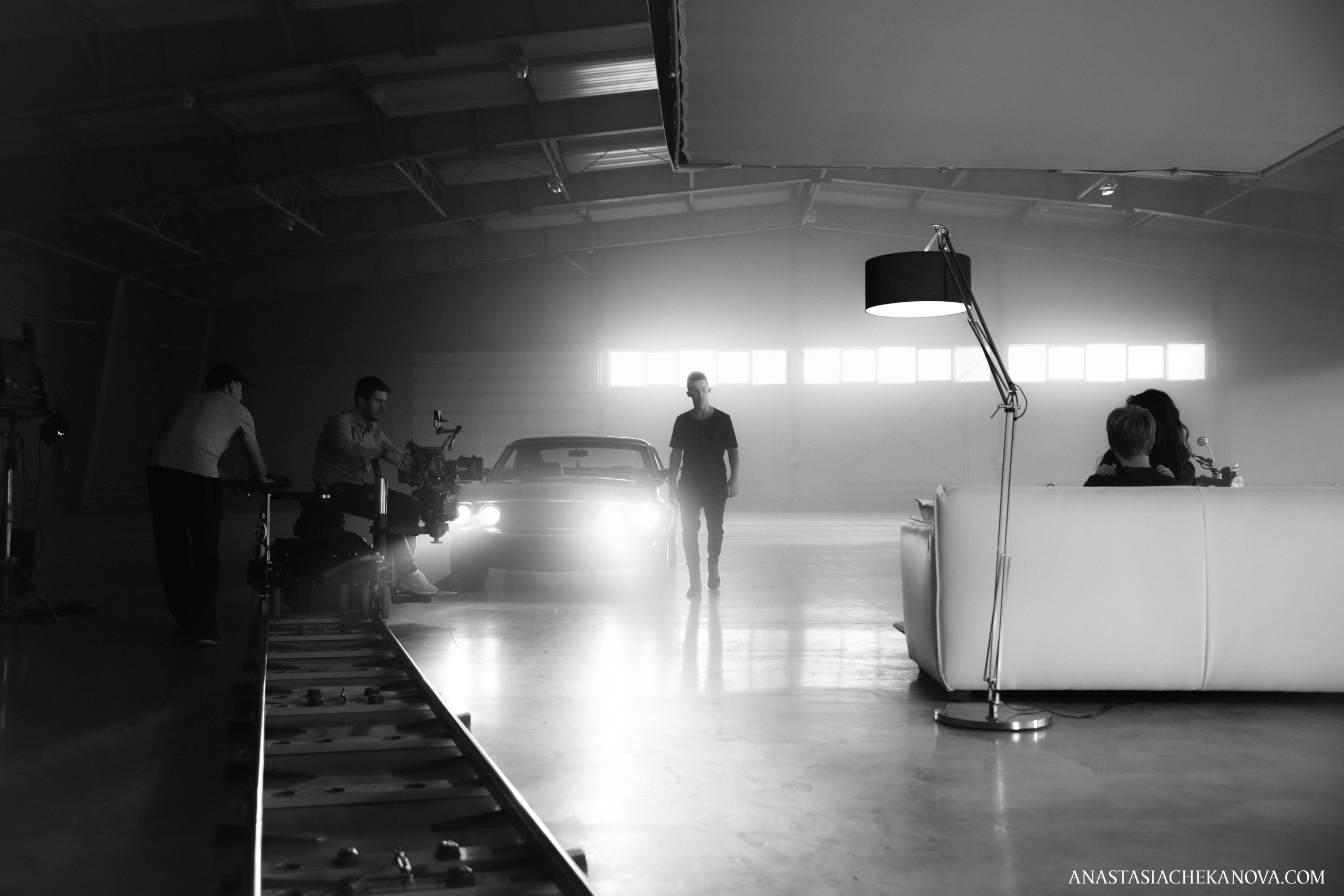 Backstage съемки клипа группы DVOE. Концертный и бурлеск фотограф Москва