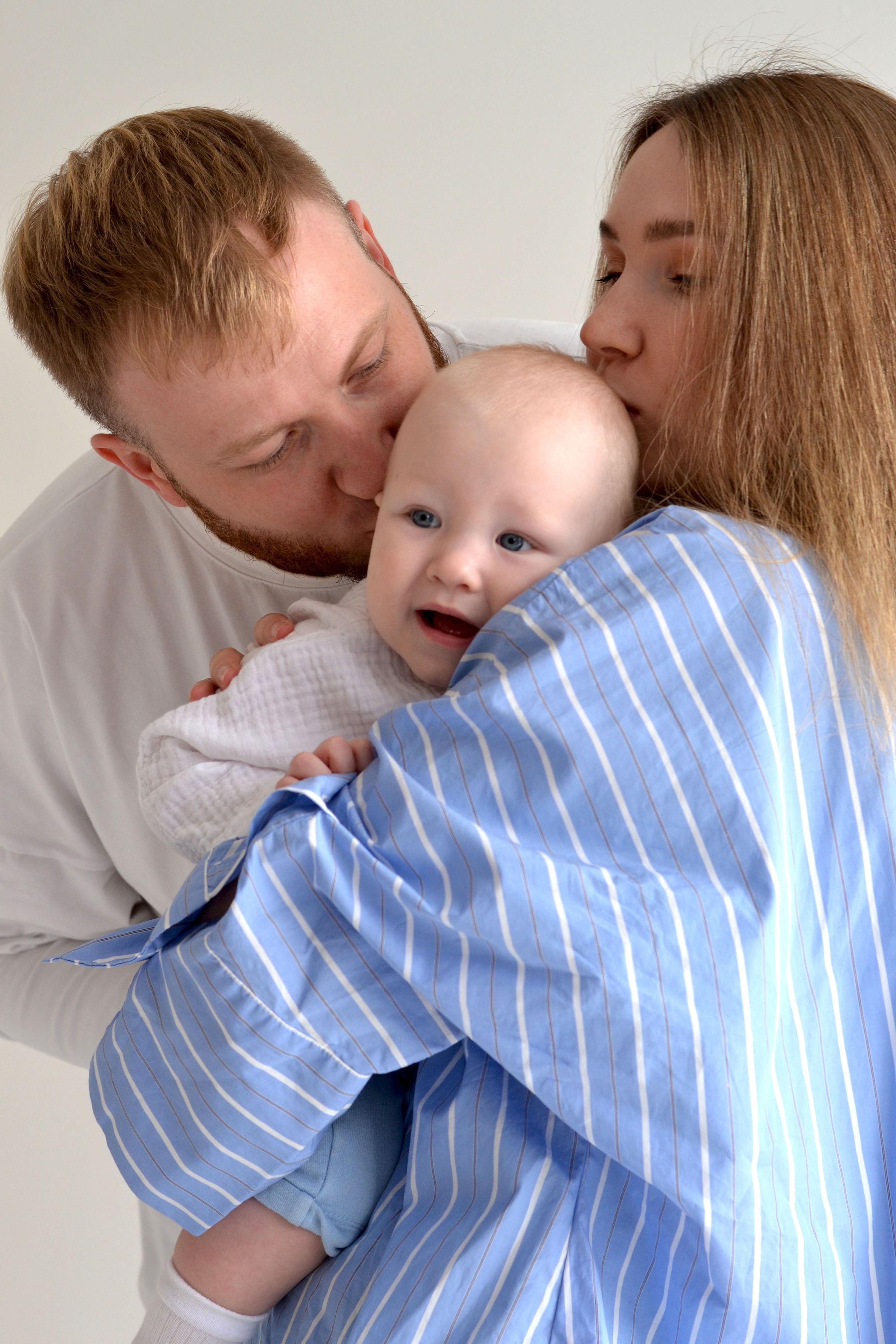 Семейная. Студия. Фотограф Ольга Дмитриева. Новосибирск