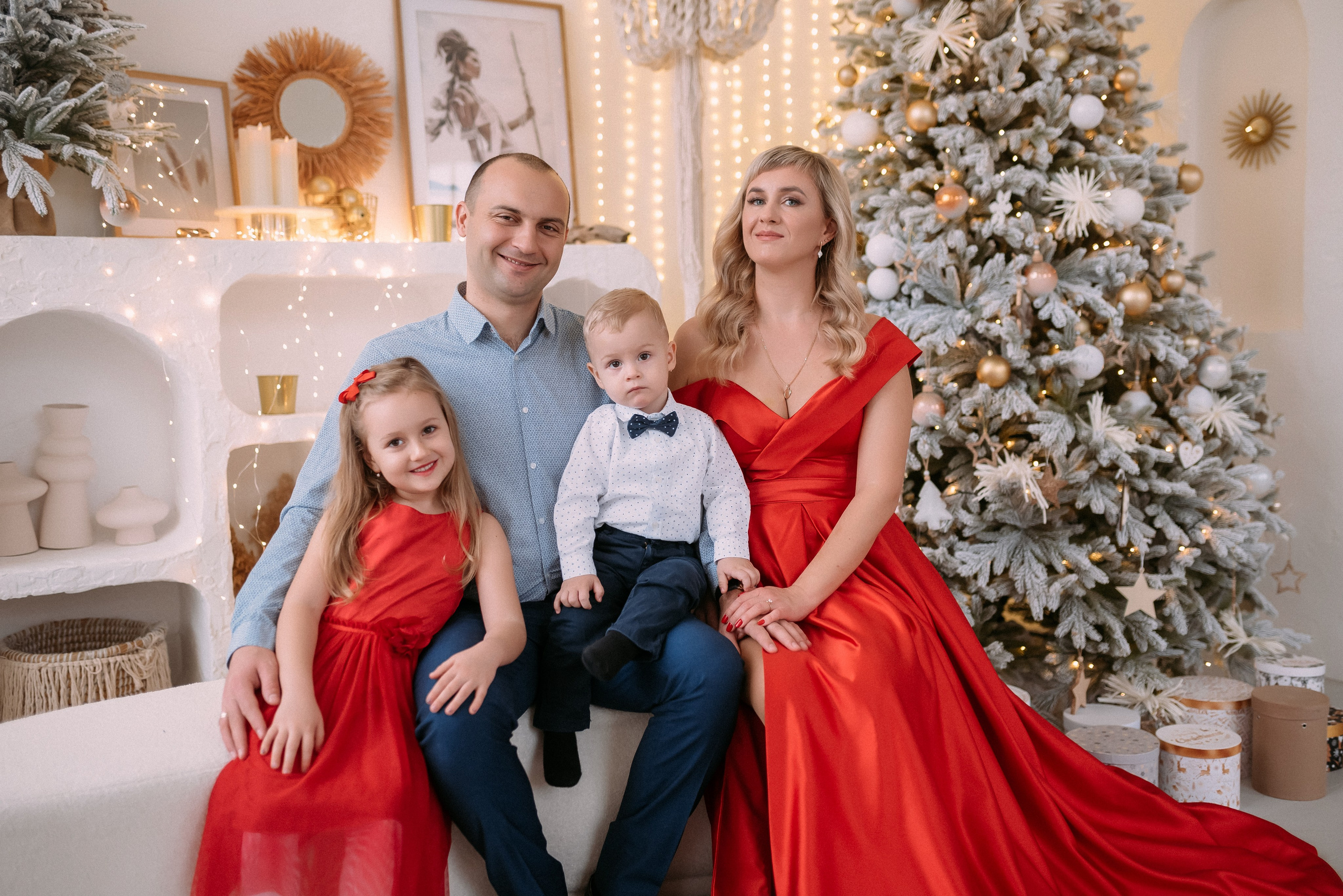 Семейная новогодняя съёмка. Свадебный и семейный фотограф в Симферополе Дарья Маркова