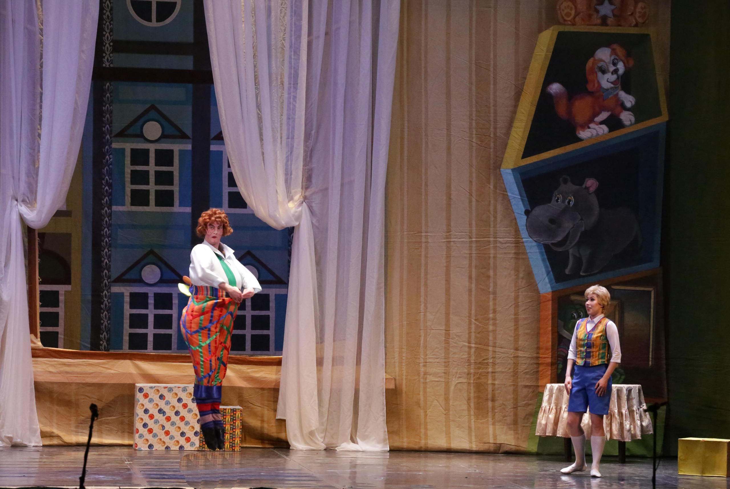 Балет Донбасс-опера спектакль «Малыш и Карлсон». Фотограф в Сочи Юрий Шептаев