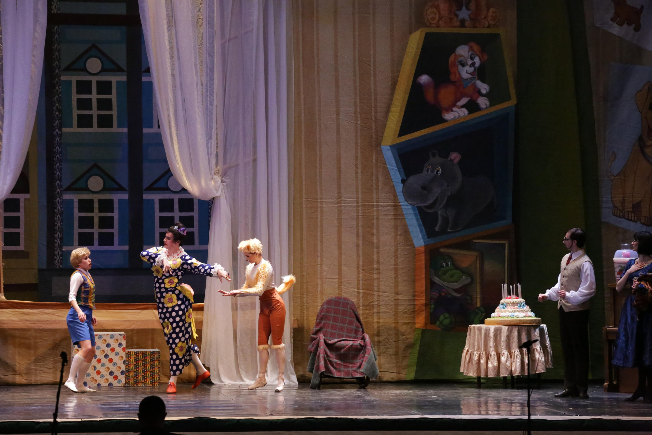 Балет Донбасс-опера спектакль «Малыш и Карлсон». Фотограф в Сочи Юрий Шептаев