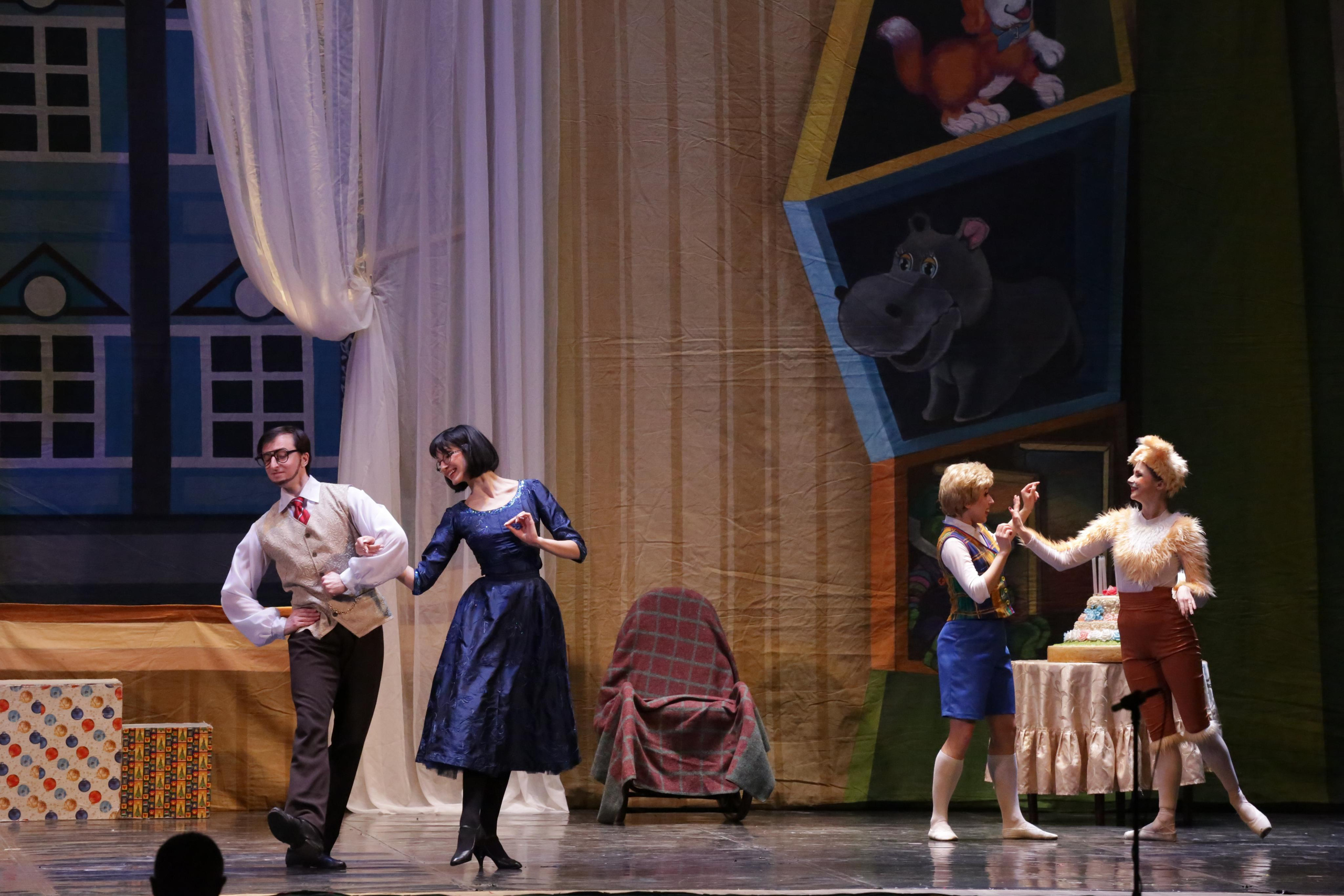 Балет Донбасс-опера спектакль «Малыш и Карлсон». Фотограф в Сочи Юрий Шептаев