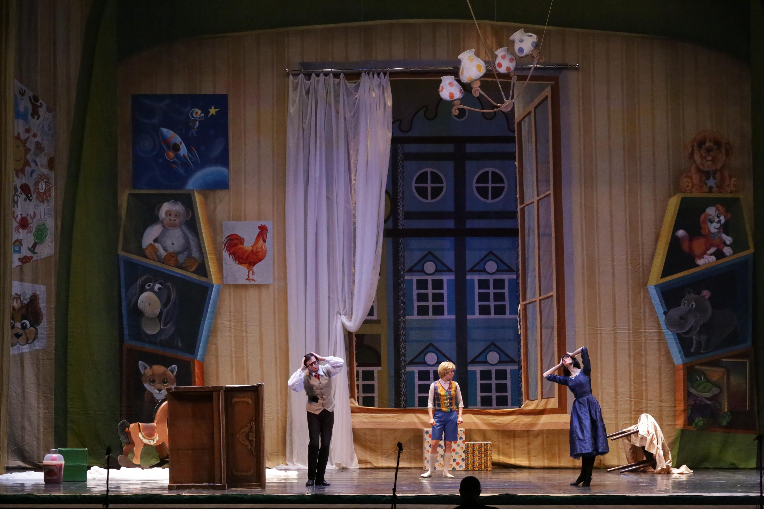 Балет Донбасс-опера спектакль «Малыш и Карлсон». Фотограф в Сочи Юрий Шептаев