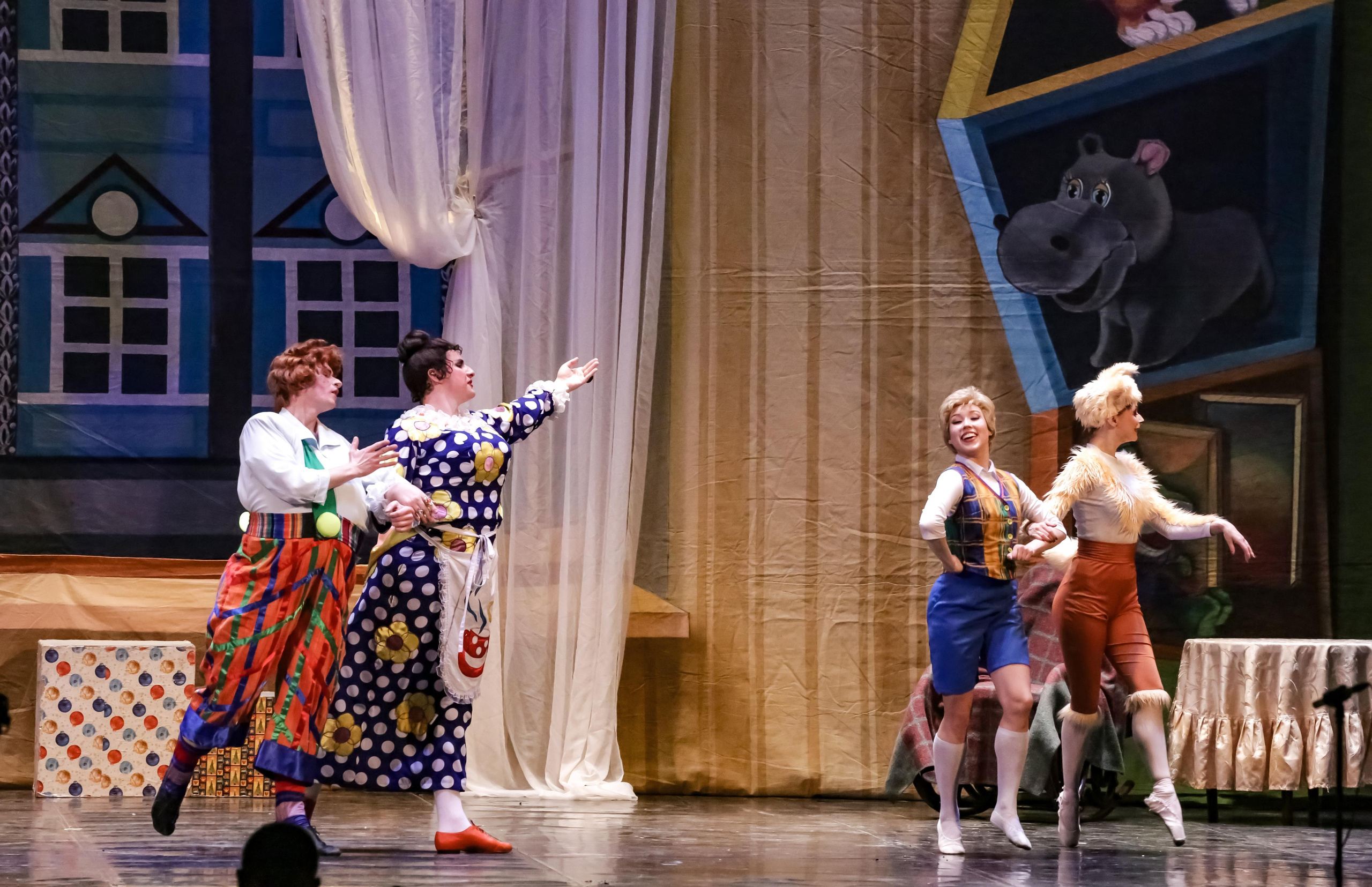 Балет Донбасс-опера спектакль «Малыш и Карлсон». Фотограф в Сочи Юрий Шептаев