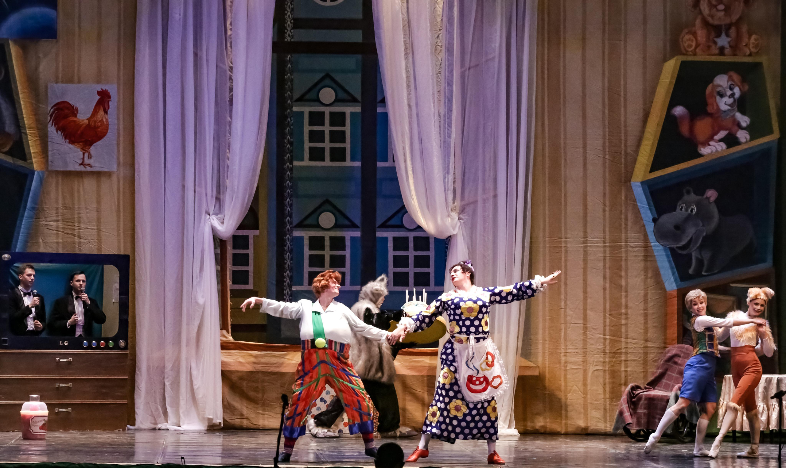 Балет Донбасс-опера спектакль «Малыш и Карлсон». Фотограф в Сочи Юрий Шептаев