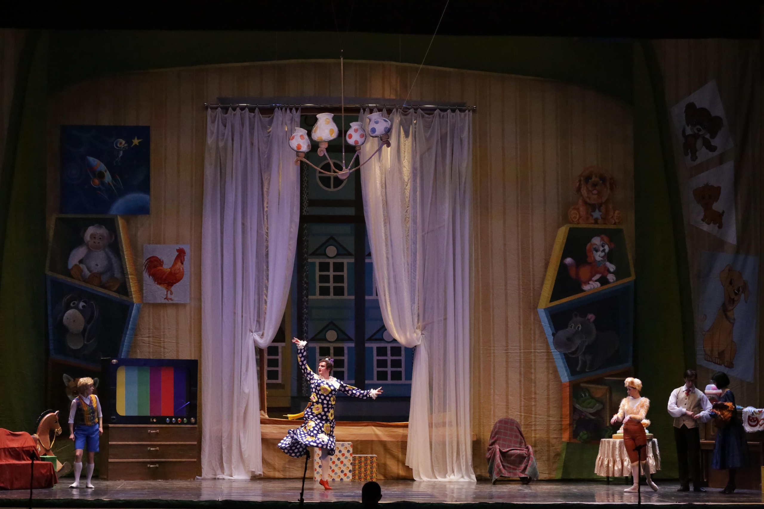 Балет Донбасс-опера спектакль «Малыш и Карлсон». Фотограф в Сочи Юрий Шептаев