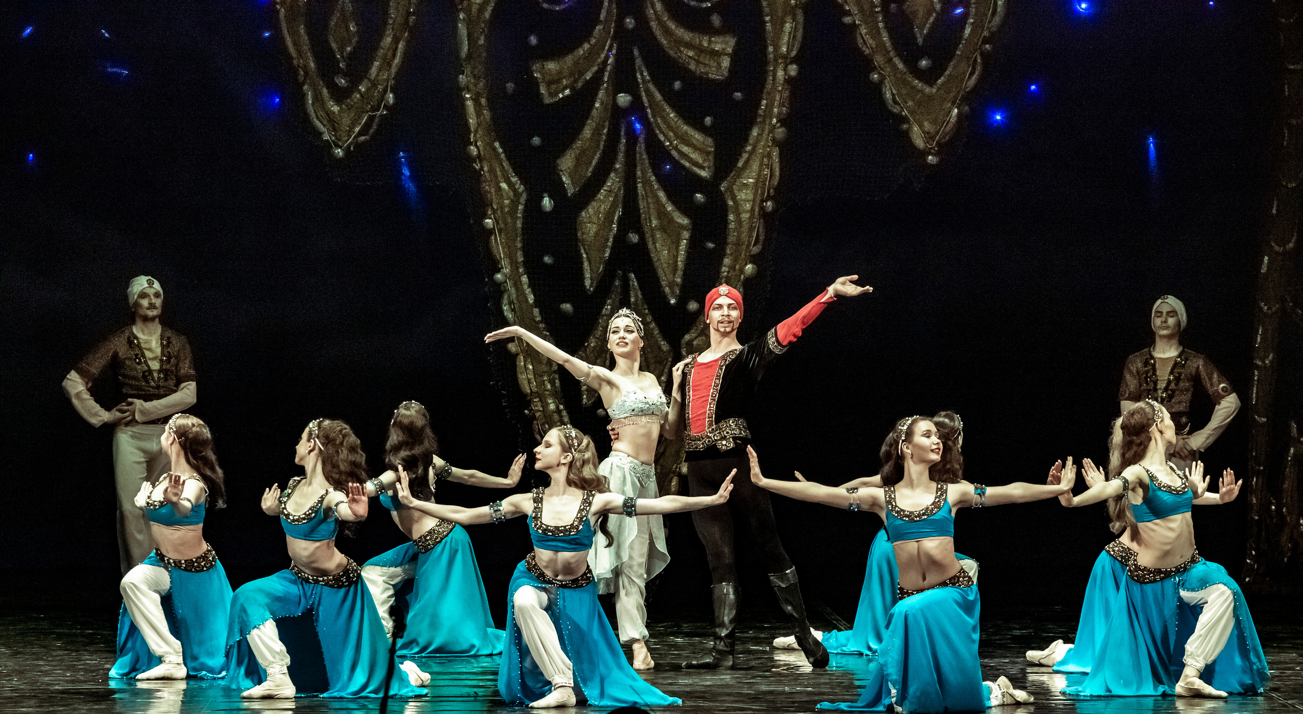 Балет Донбасс-опера спектакль «Тысяча и одна ночь». Фотограф в Сочи Юрий Шептаев