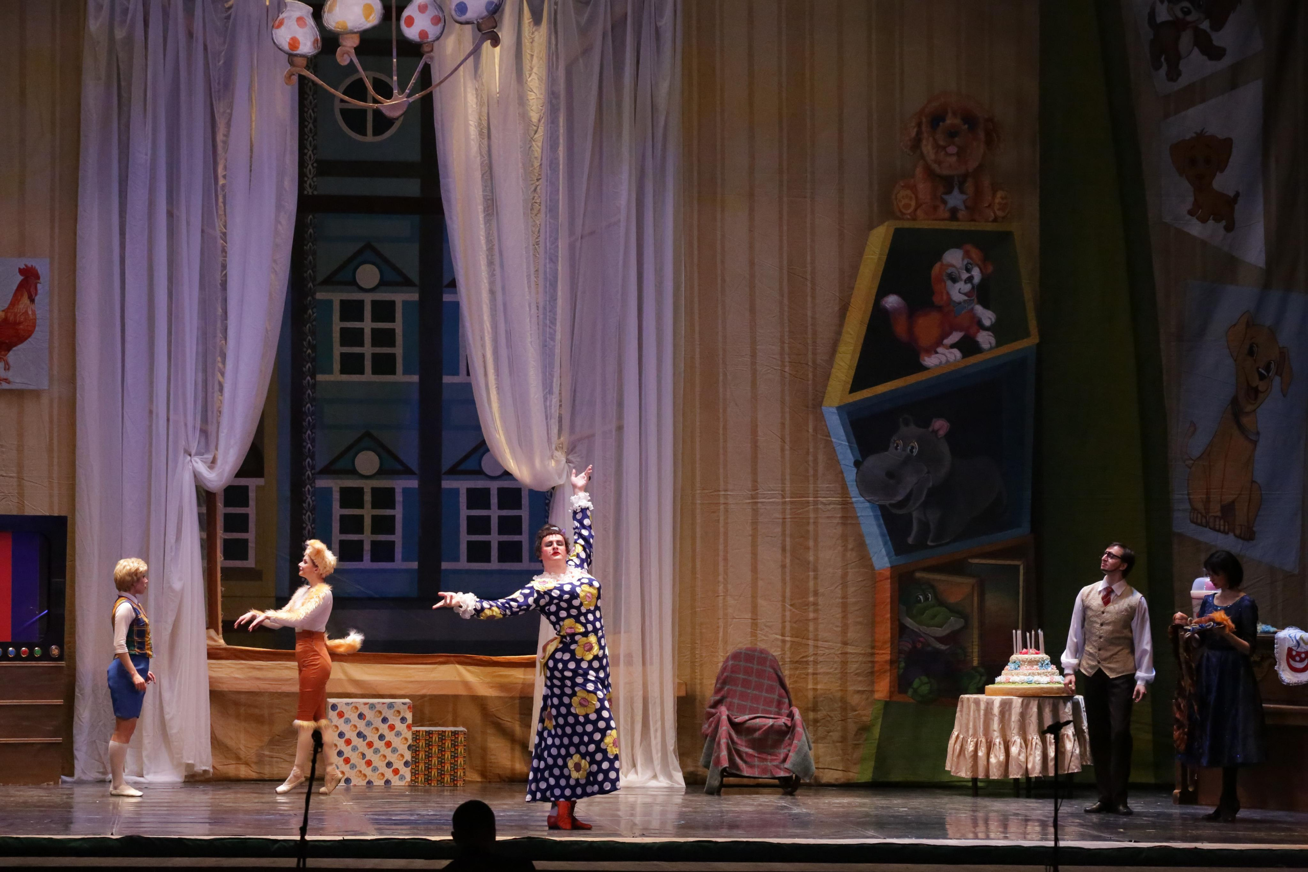 Балет Донбасс-опера спектакль «Малыш и Карлсон». Фотограф в Сочи Юрий Шептаев