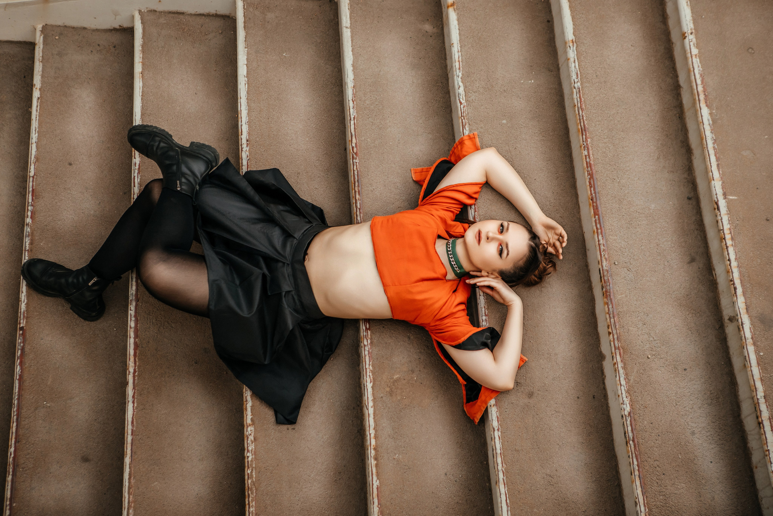 Анна — мост Бетанкура. Elena Sova — семейный и женский фотограф в Санкт-Петербурге