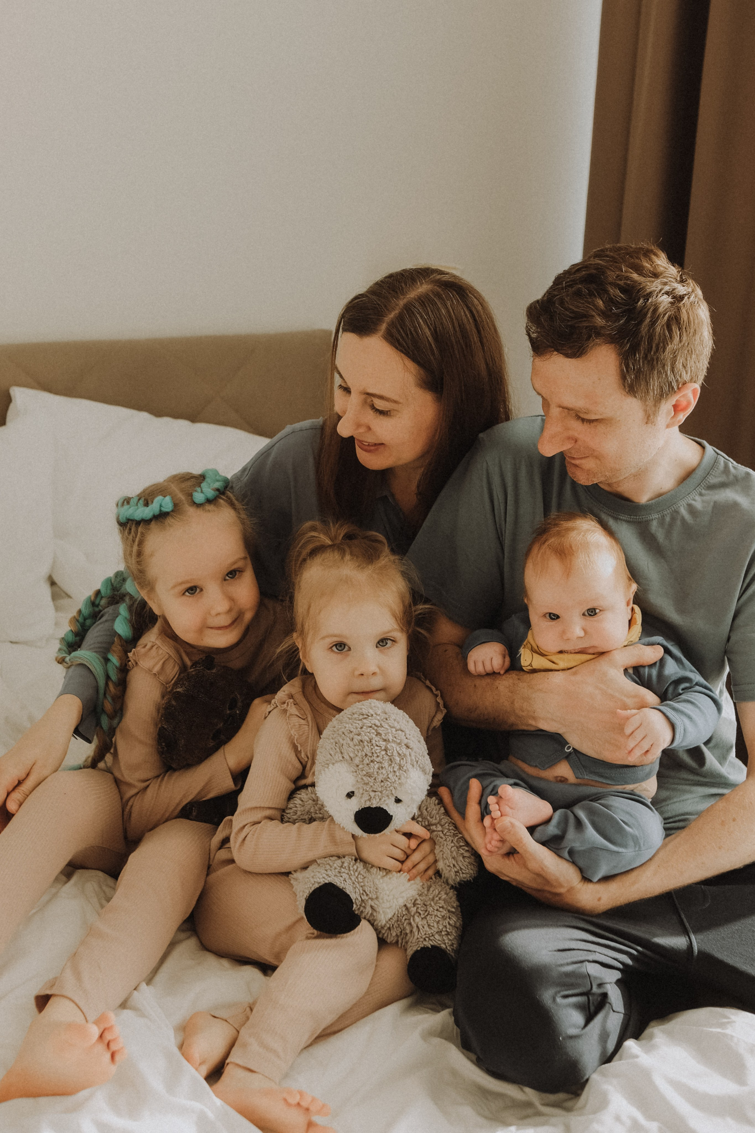 Семья Есении и Эмилии. Семейный фотограф Москва