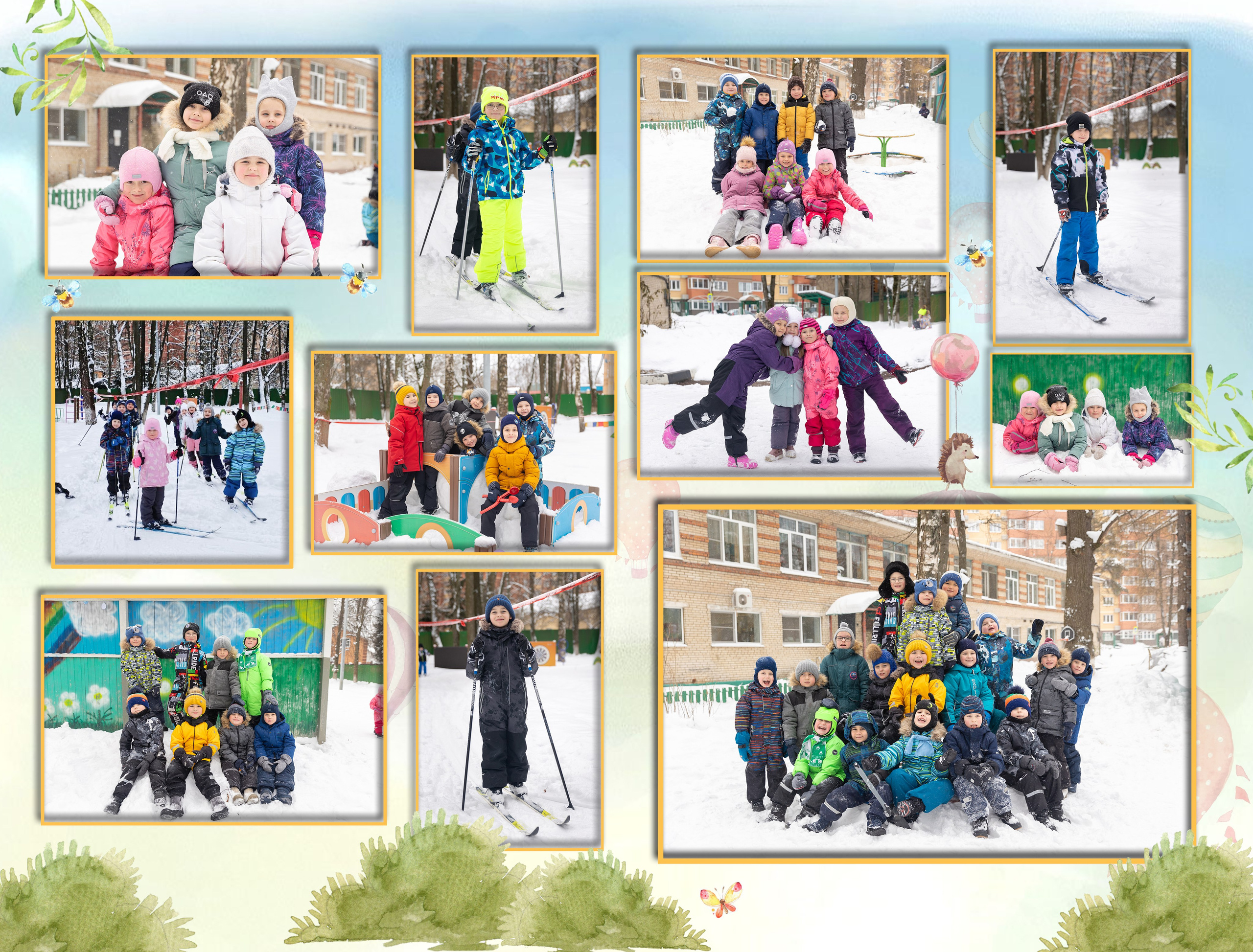 ДС Общий 10 разворотов. Семейный и индивидуальный фотограф в Химках и Москве