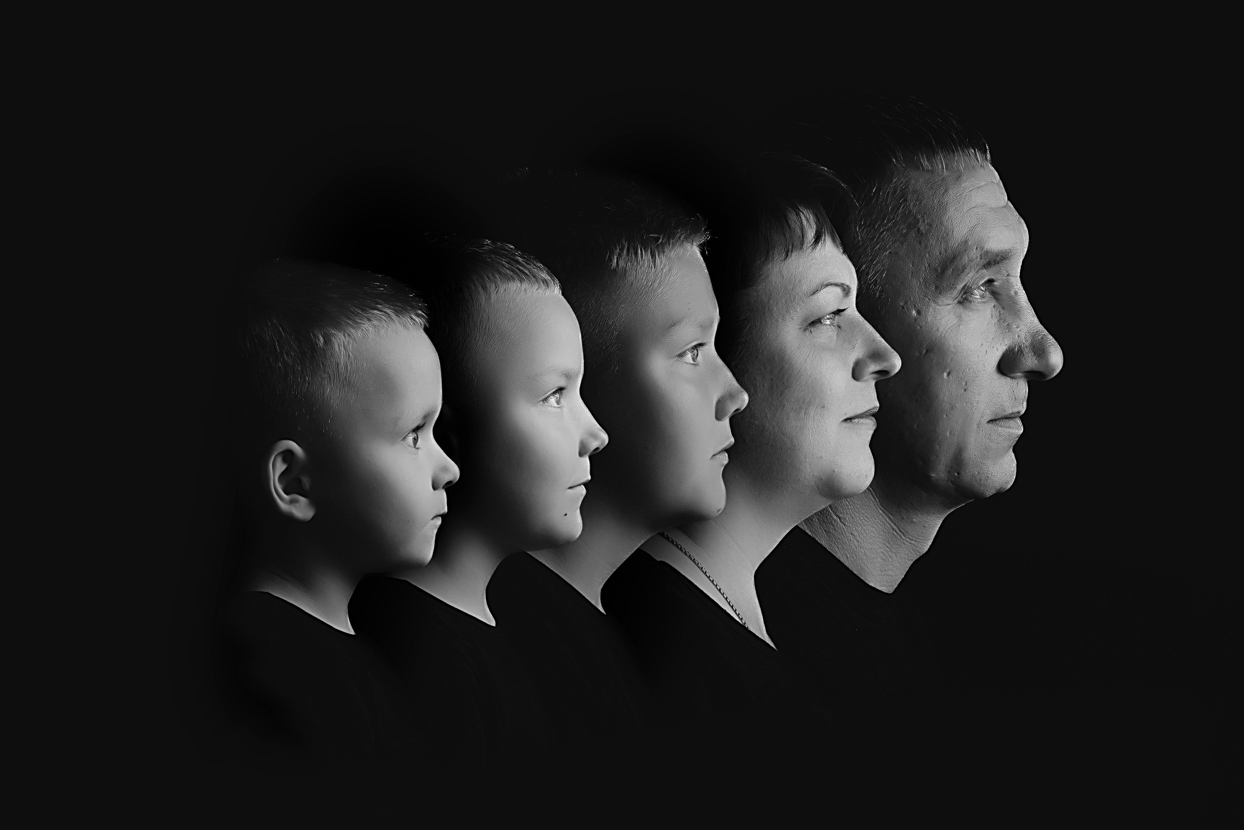 Профили. Семейный фотограф Тюмень, фотограф на роды Салмина Мария