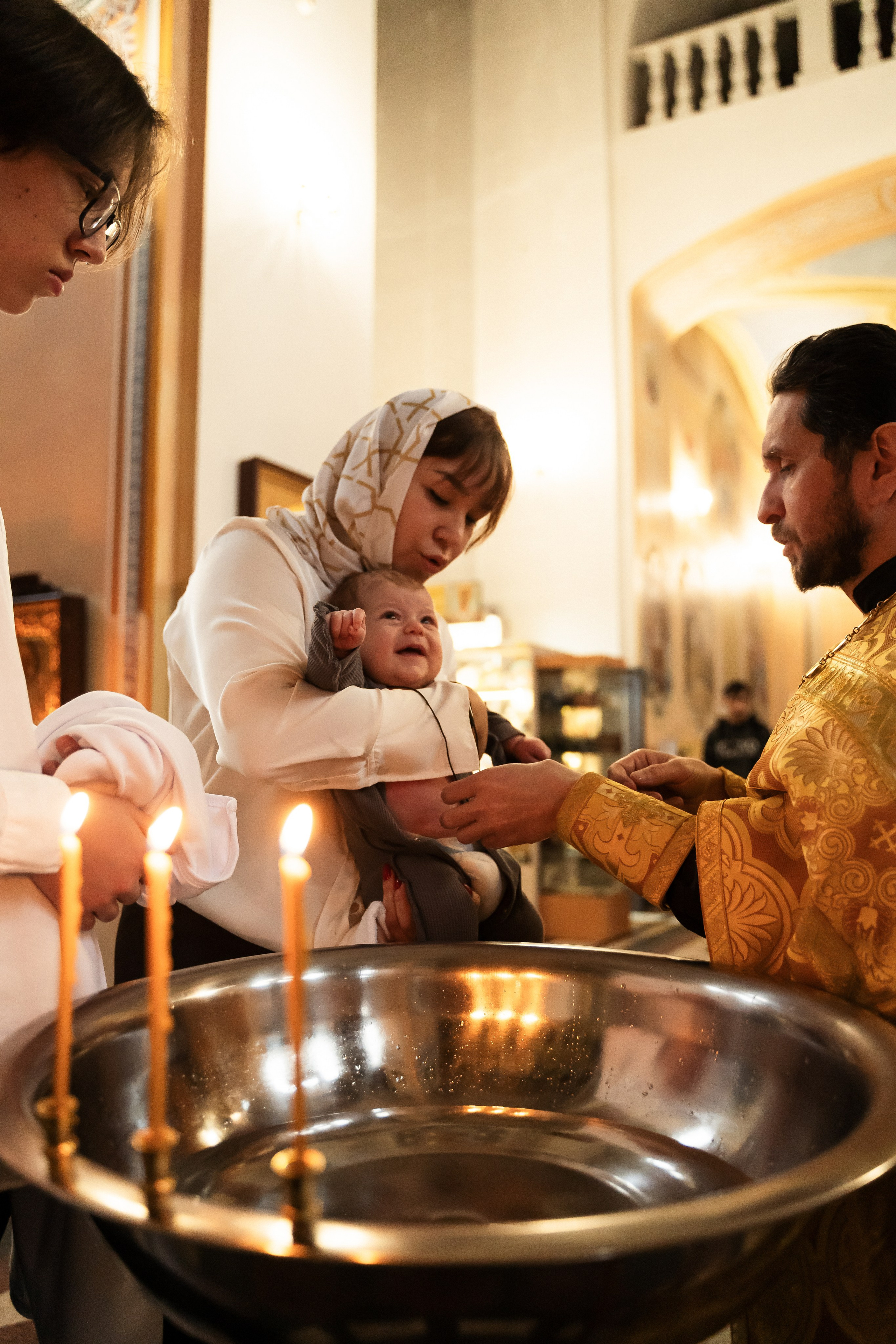 Крещение Марка. Фотограф Алина Филимонова Тверь