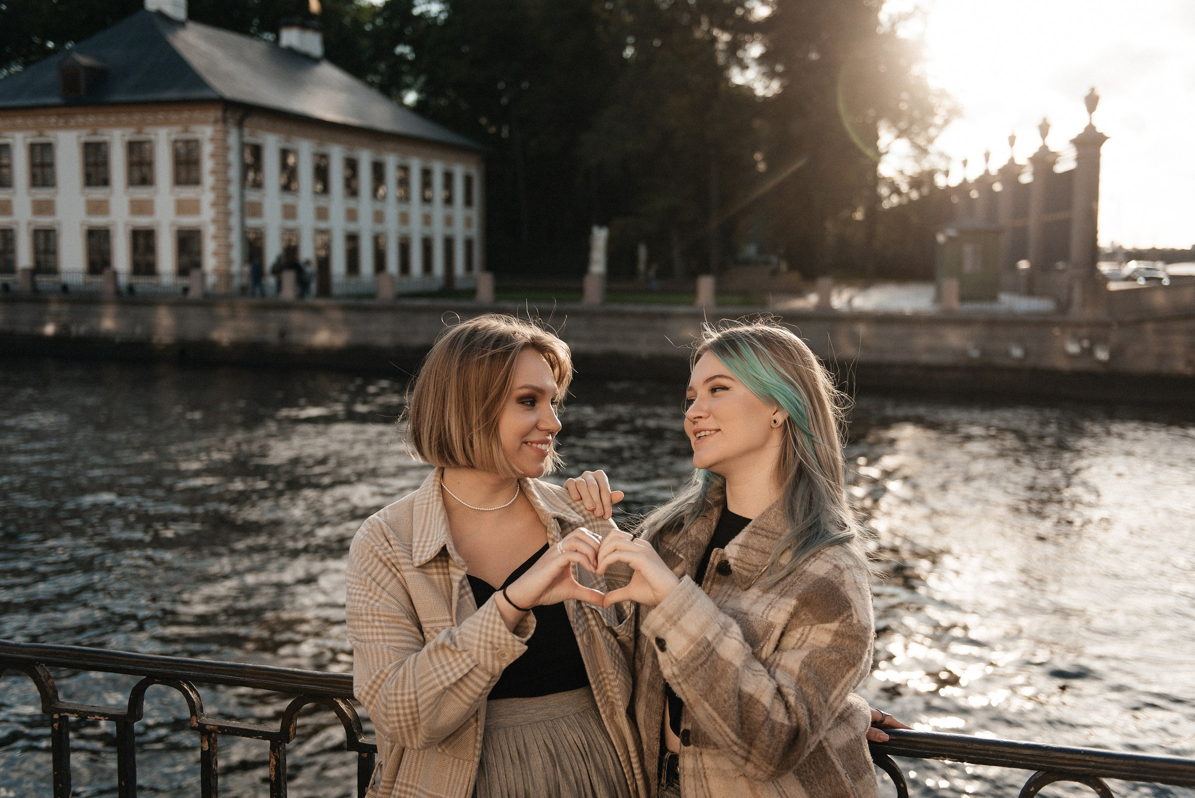 семейная фотосессия на улице