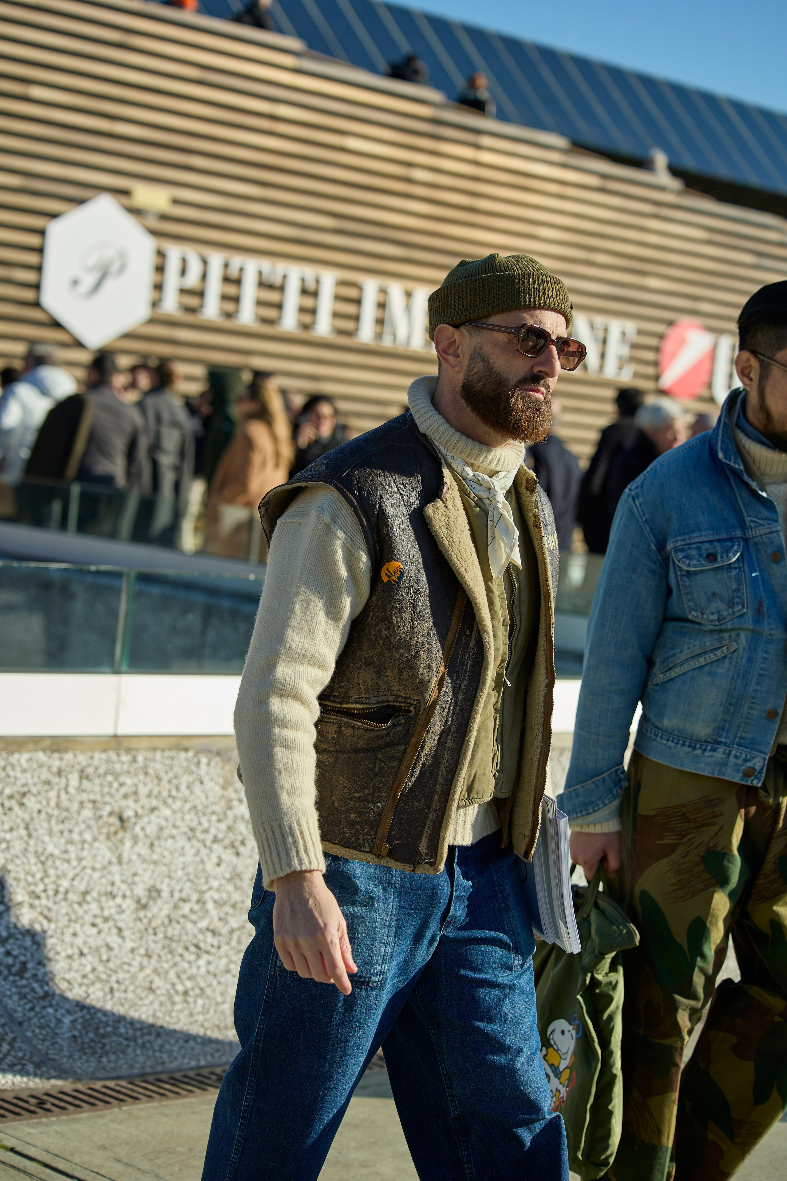 Pitti Uomo 107 day 1. Photographer in Milan Ivan Goncharov