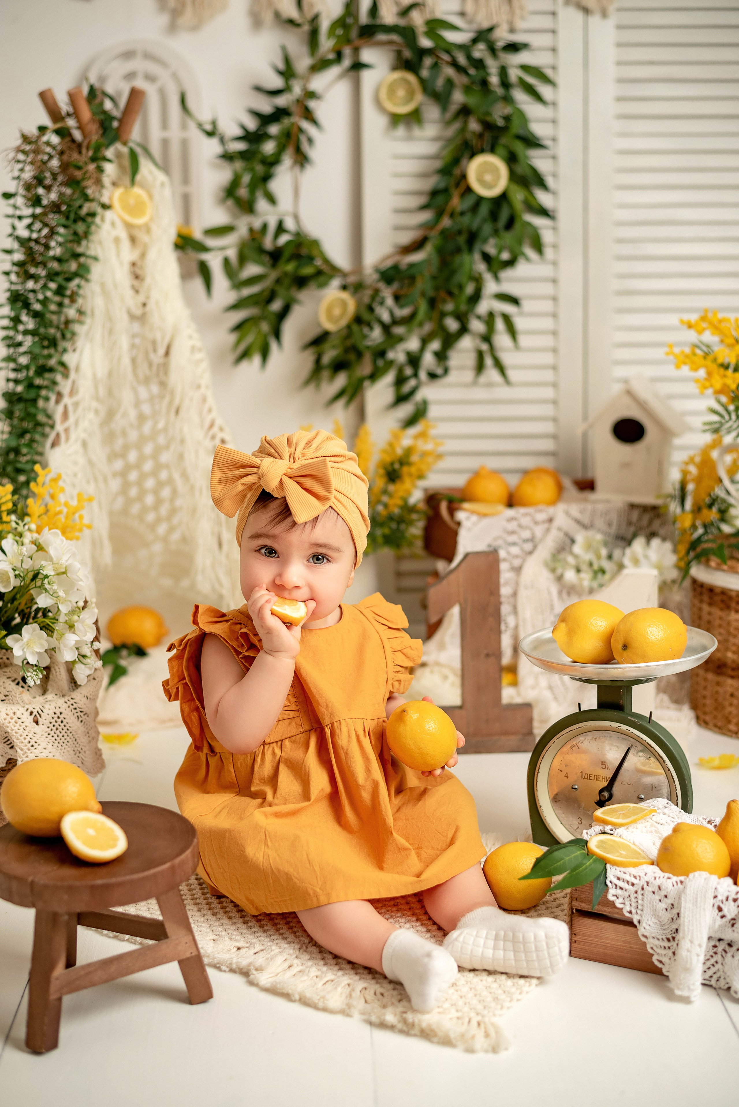 Алина — лимончики. Семейный и детский фотограф Наталья Горда