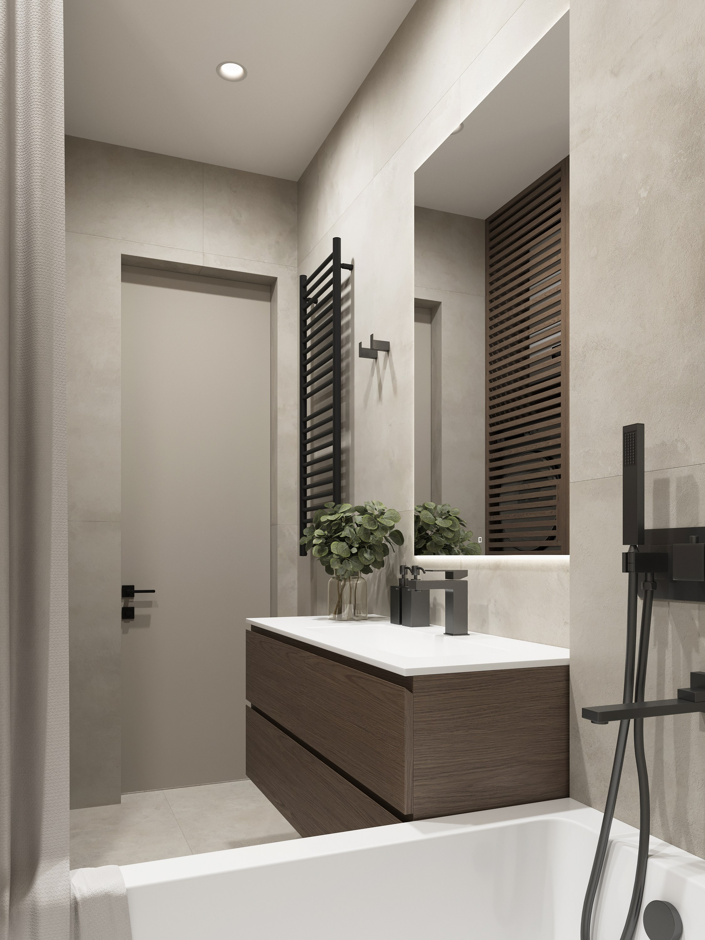 ЖК СитиБей 55 м². Мария Воропаева | Дизайн интерьера под ключ Москва и МО