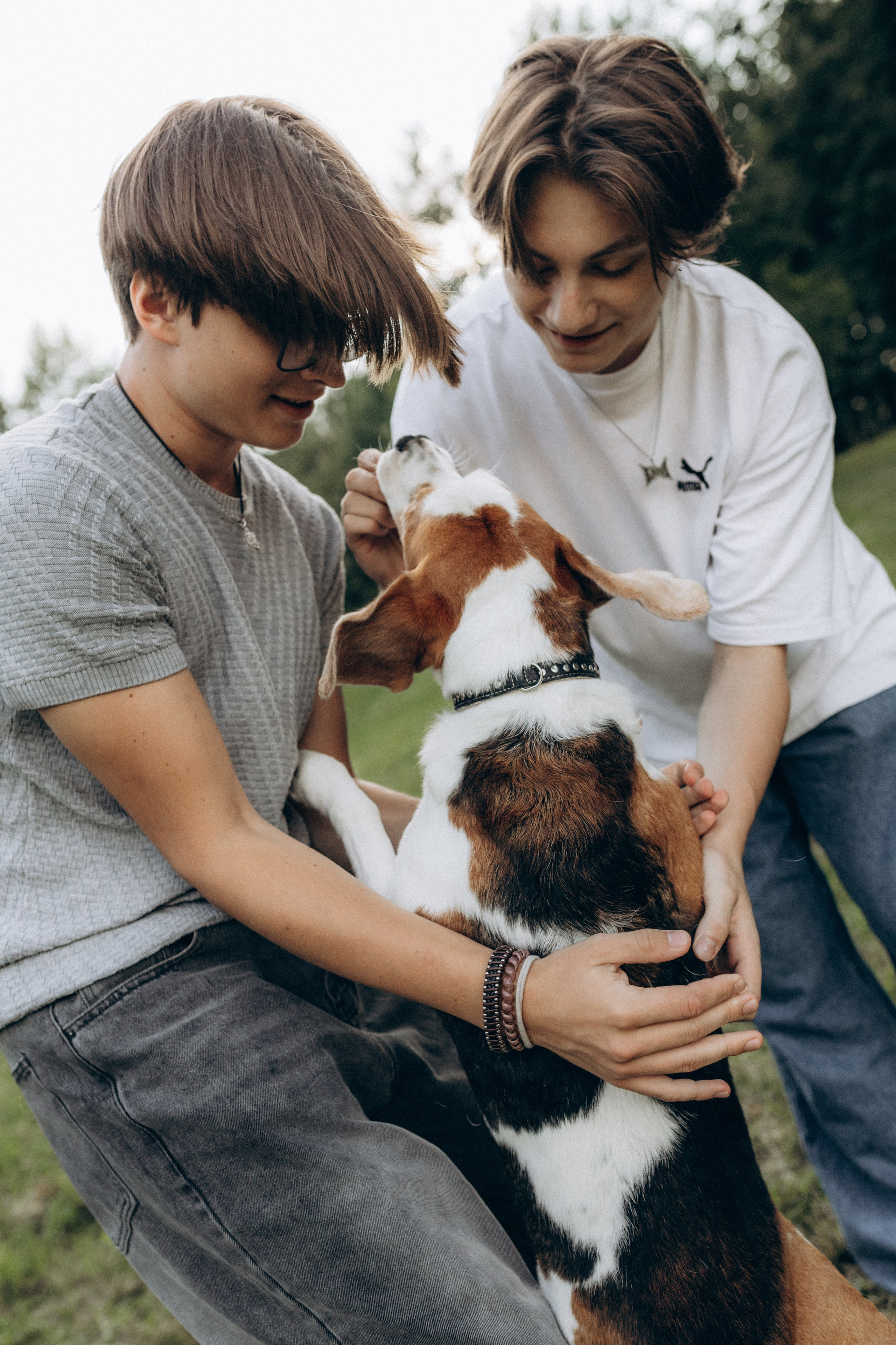 Наташа, Андрей, Эмиль, Стас, Ярослав и Арчи. Фотограф НОГИНСК, Москва, Анастасия Белая