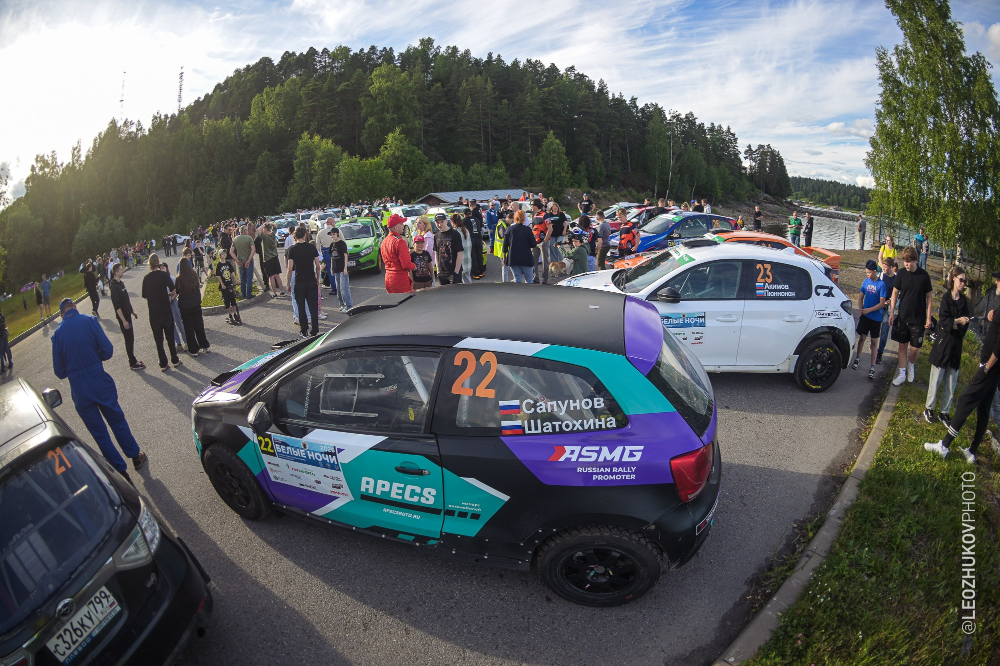 Rally Belye nochi 2026 by sports photographer Leo Zhukov
