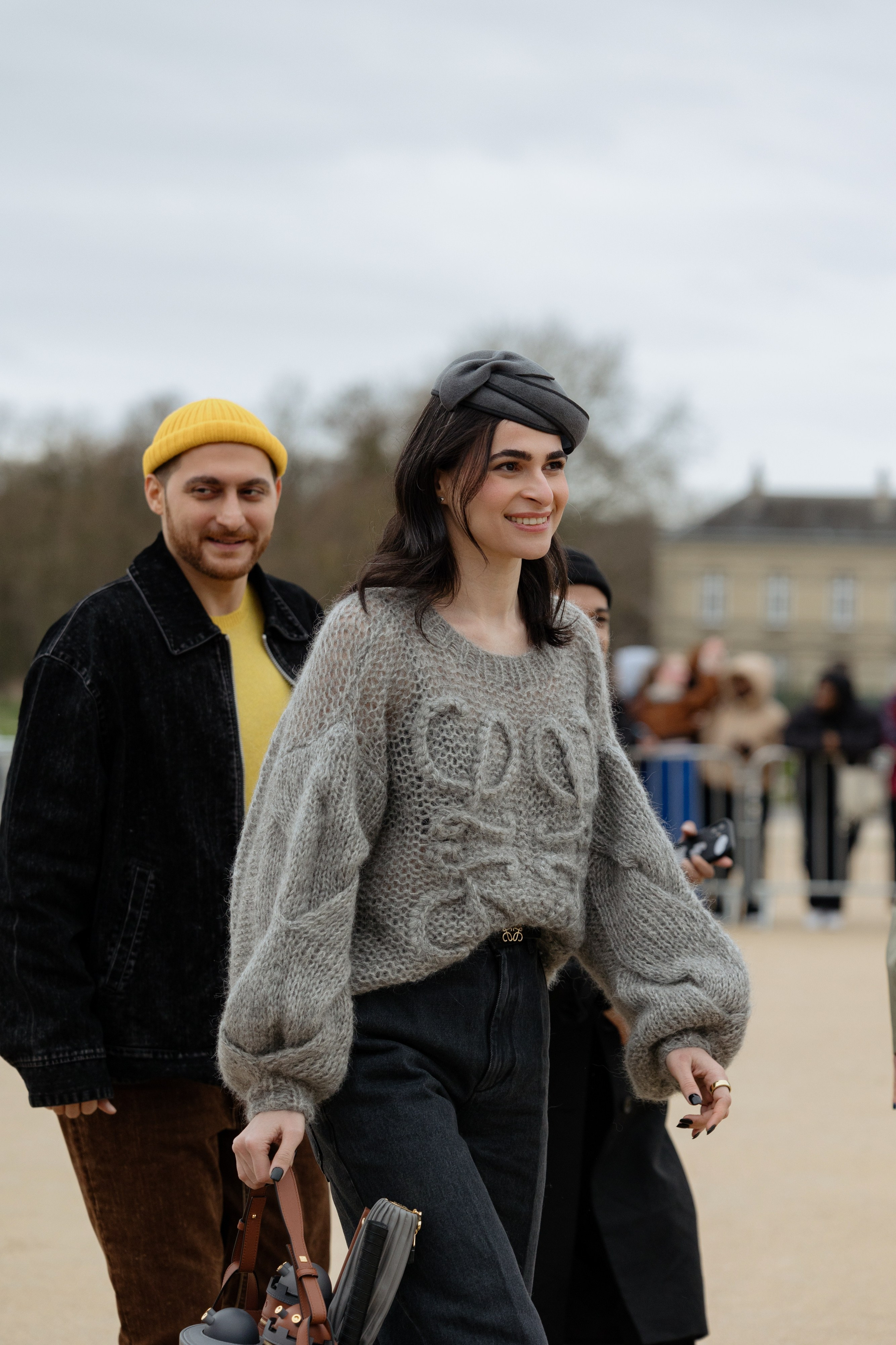 LOEWE PFW WOMENSWEAR FALL-WINTER 24/25. Photographer in Milan Ivan Goncharov