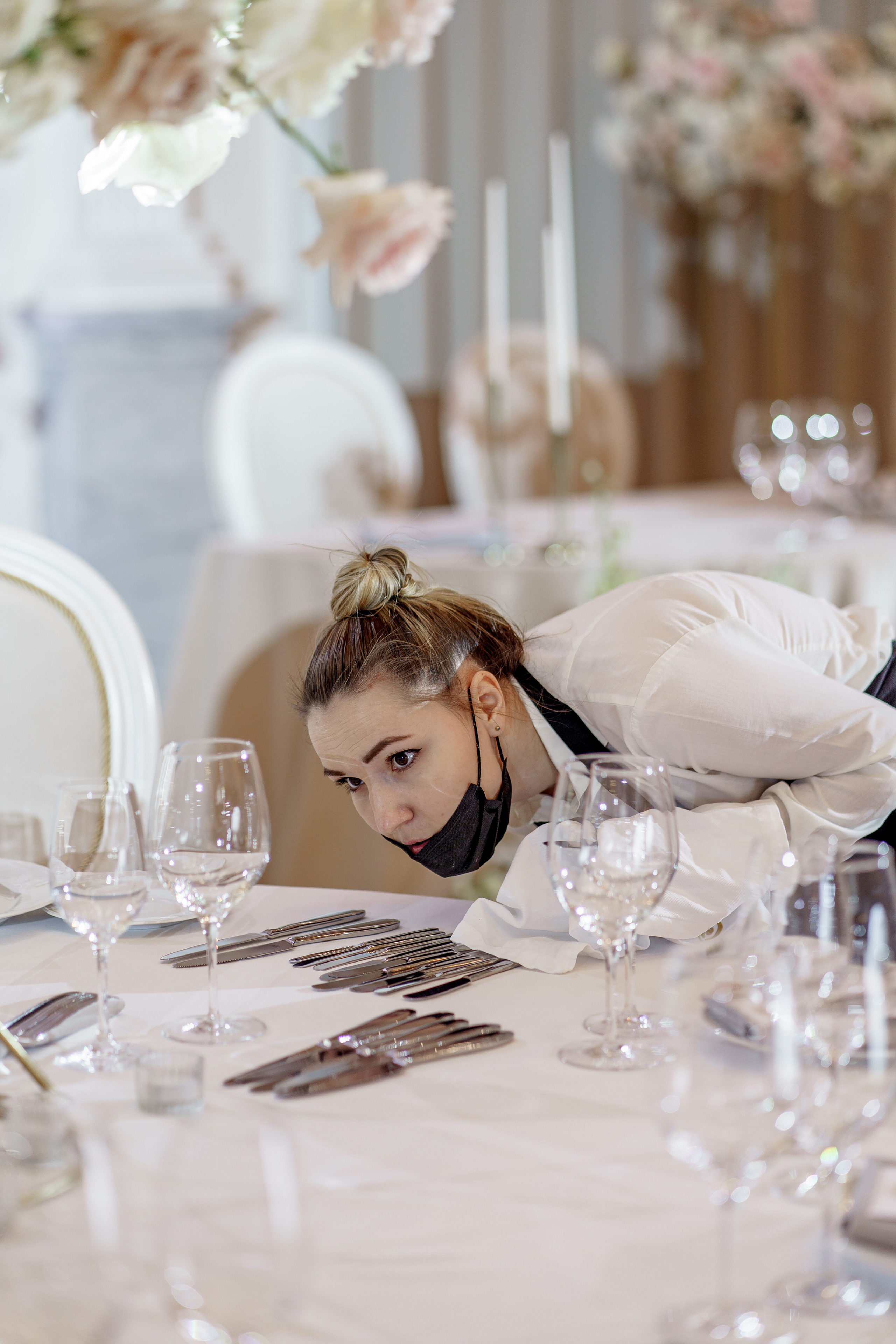 Свадебный декор в ресторане Romanoff`s. Фотограф Макс Меш