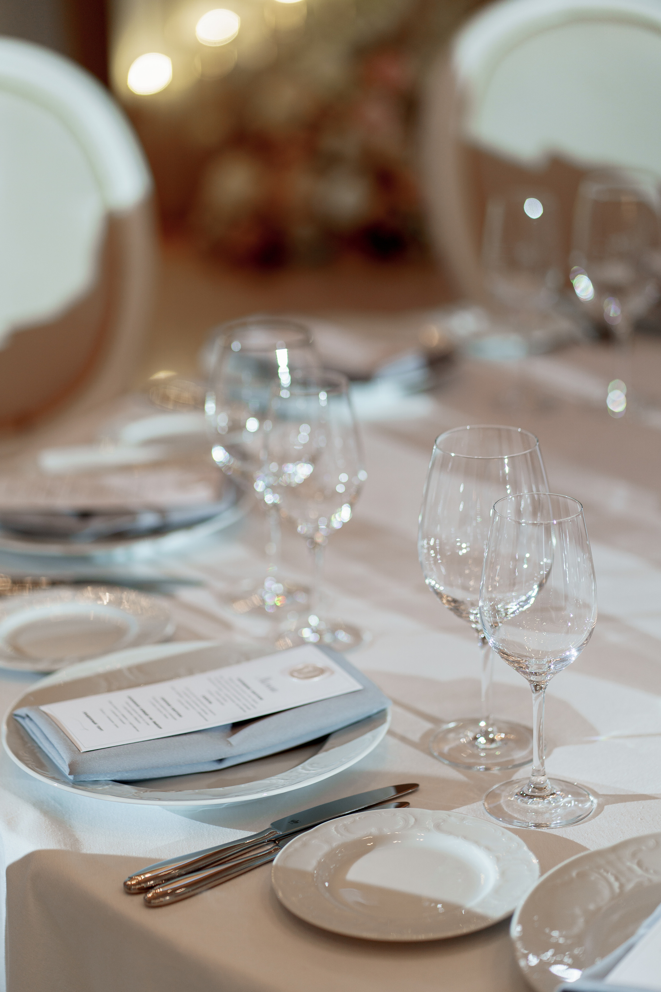 Свадебный декор в ресторане Romanoff`s. Фотограф Макс Меш