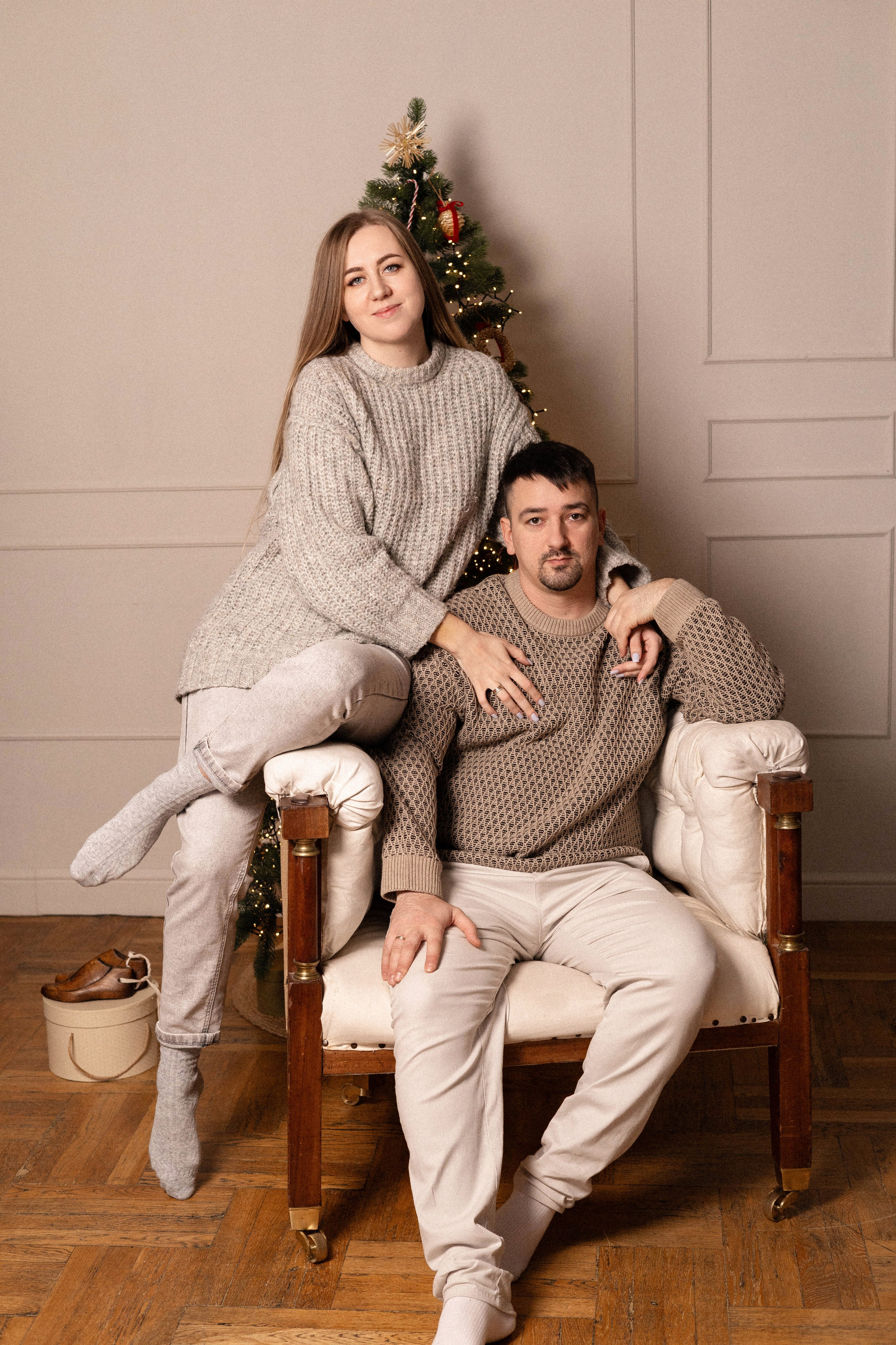 Рождественская семейная история. Свадебный и портретный фотограф Соломко Диана